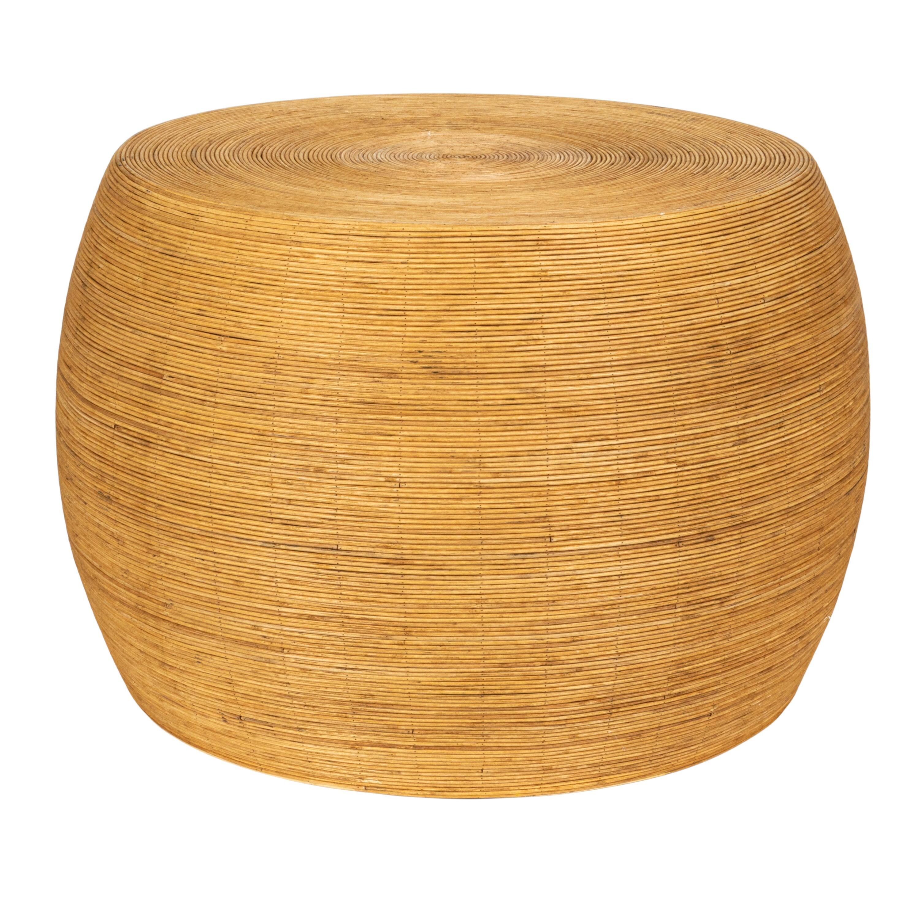 Storied Home Barrel Coffee Table, , large