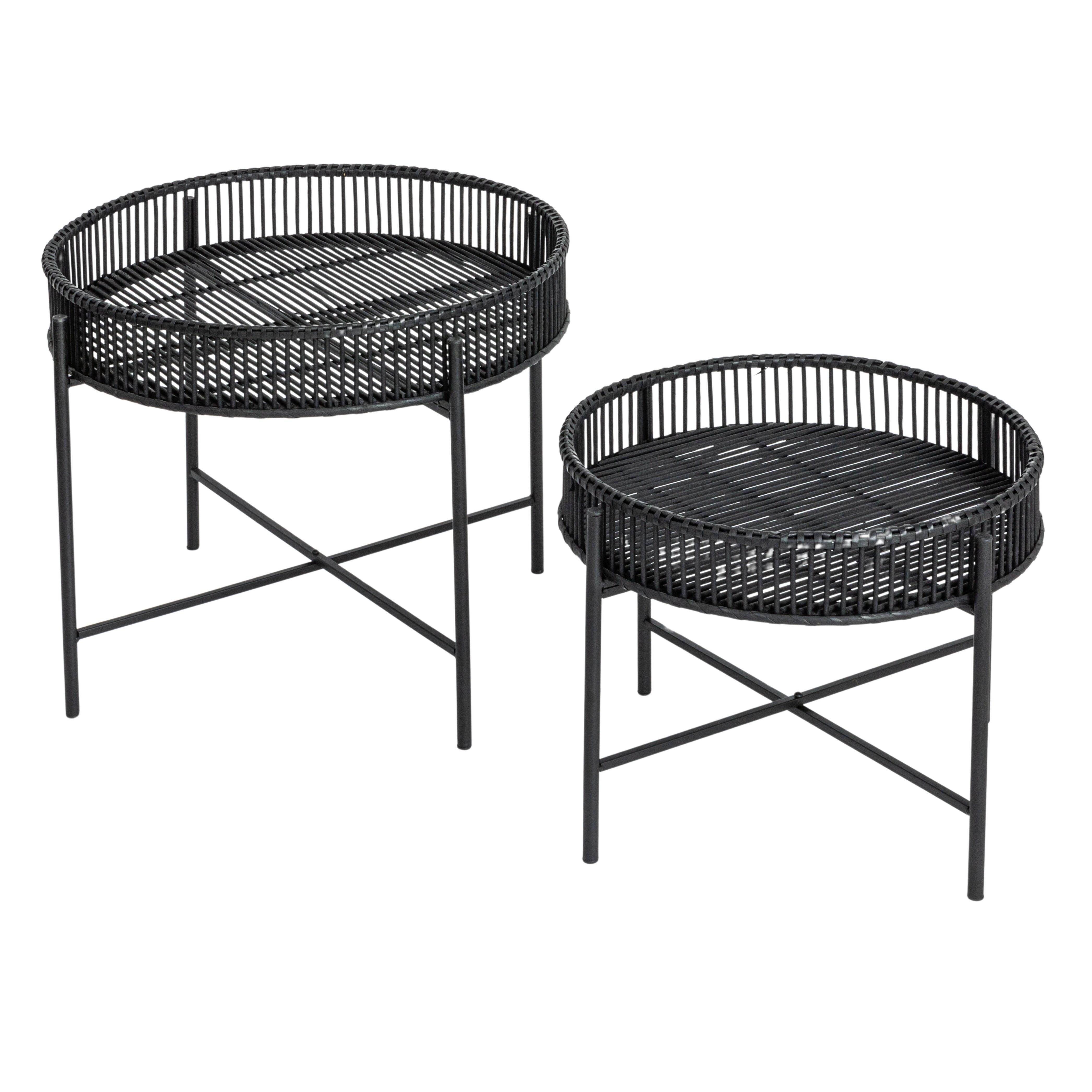 Storied Home Trays Table (Set of 2), , large