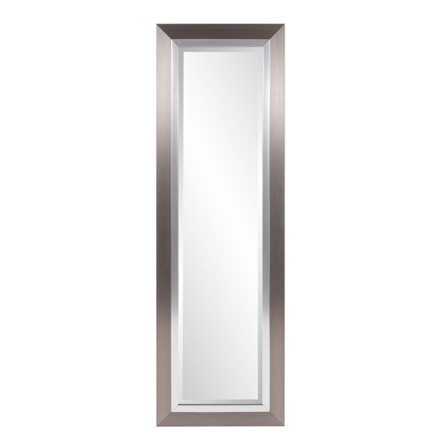 Howard Elliott Chicago Accent Mirror, Bright Silver
