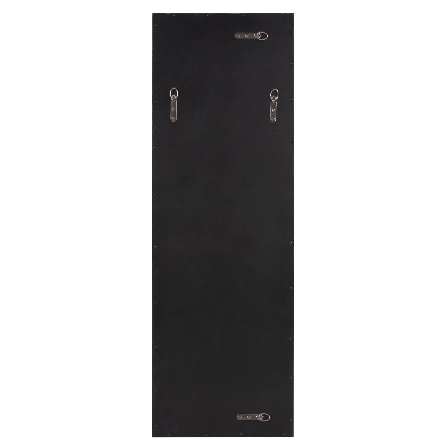 Howard Elliott Aldrich Accent Mirror, Matte Black, large