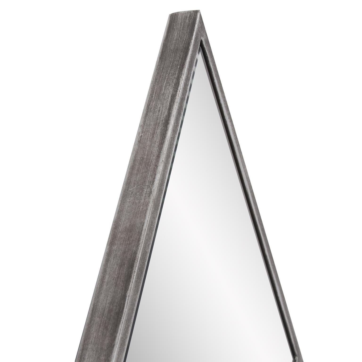 Howard Elliott Diamond Windowpane Mirror, , large