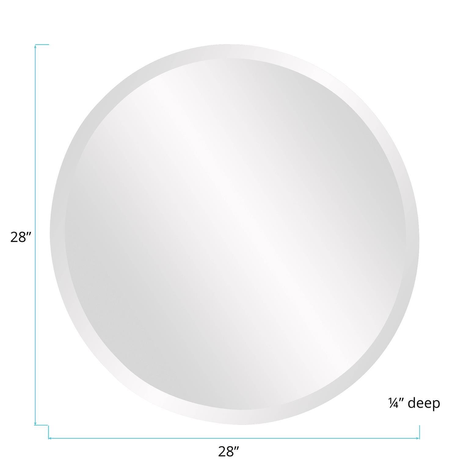 Howard Elliott Frameless Asymmetrical Mirror, , large