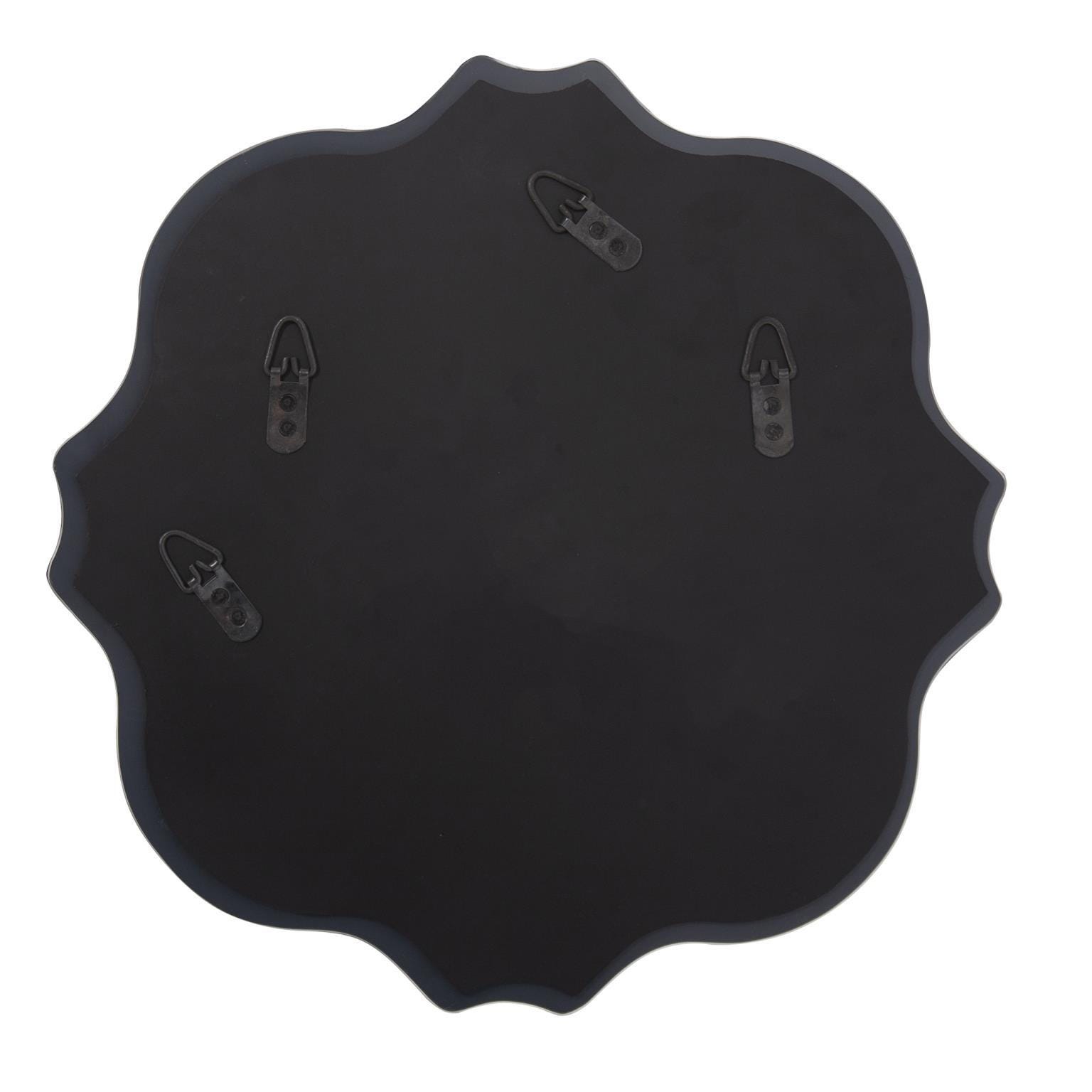 Howard Elliott Frameless Scalloped Mirror, , large