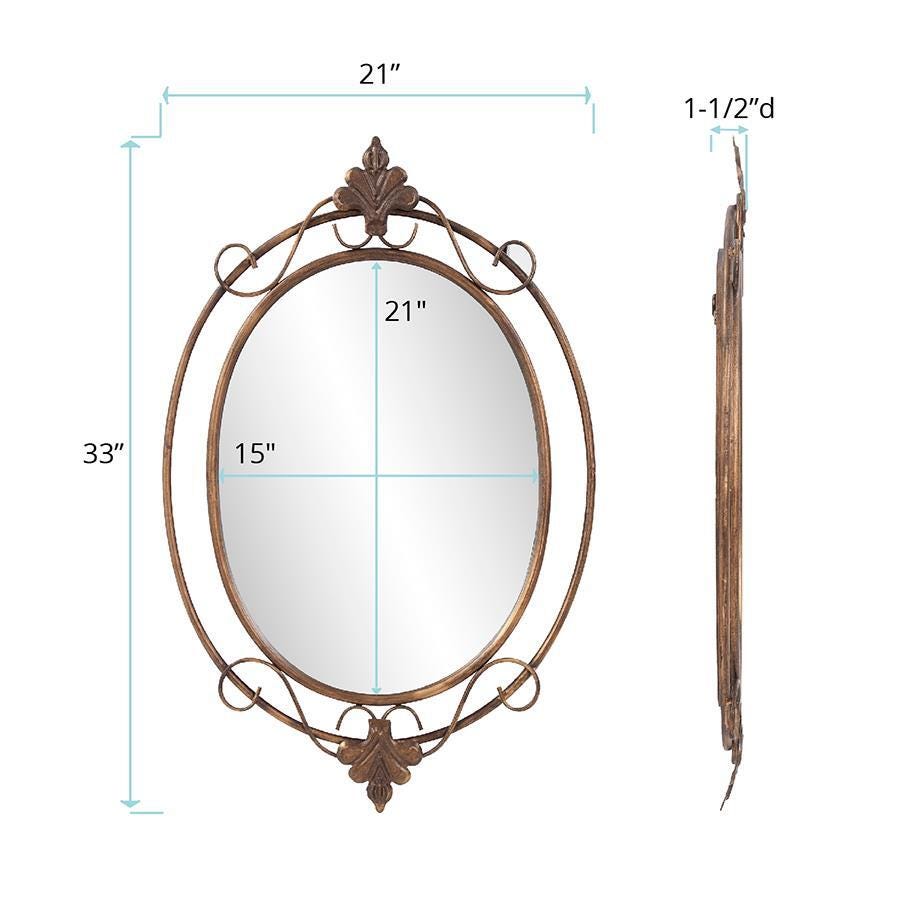 Howard Elliott Gerard Accent Mirror, , large