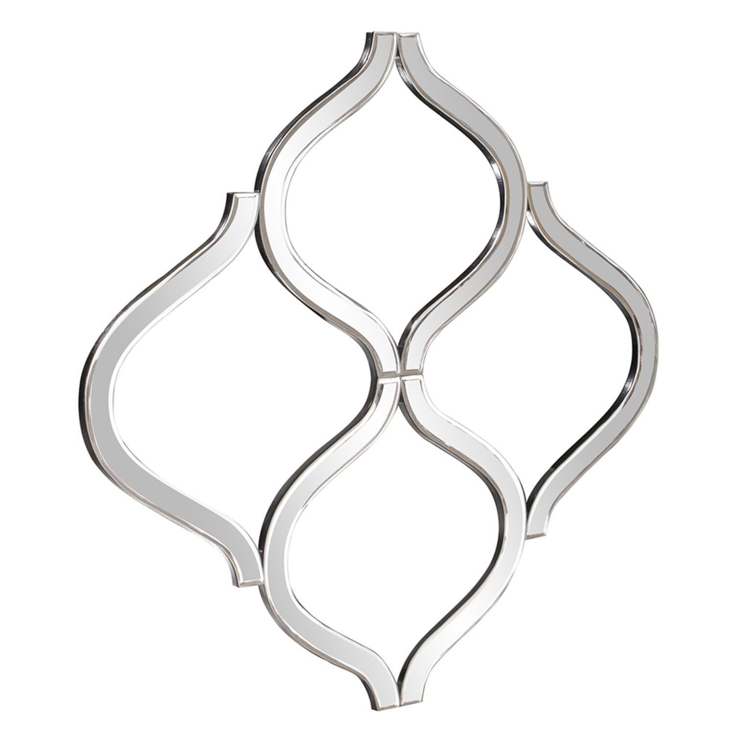 Howard Elliott Lattice Accent Mirror, , large