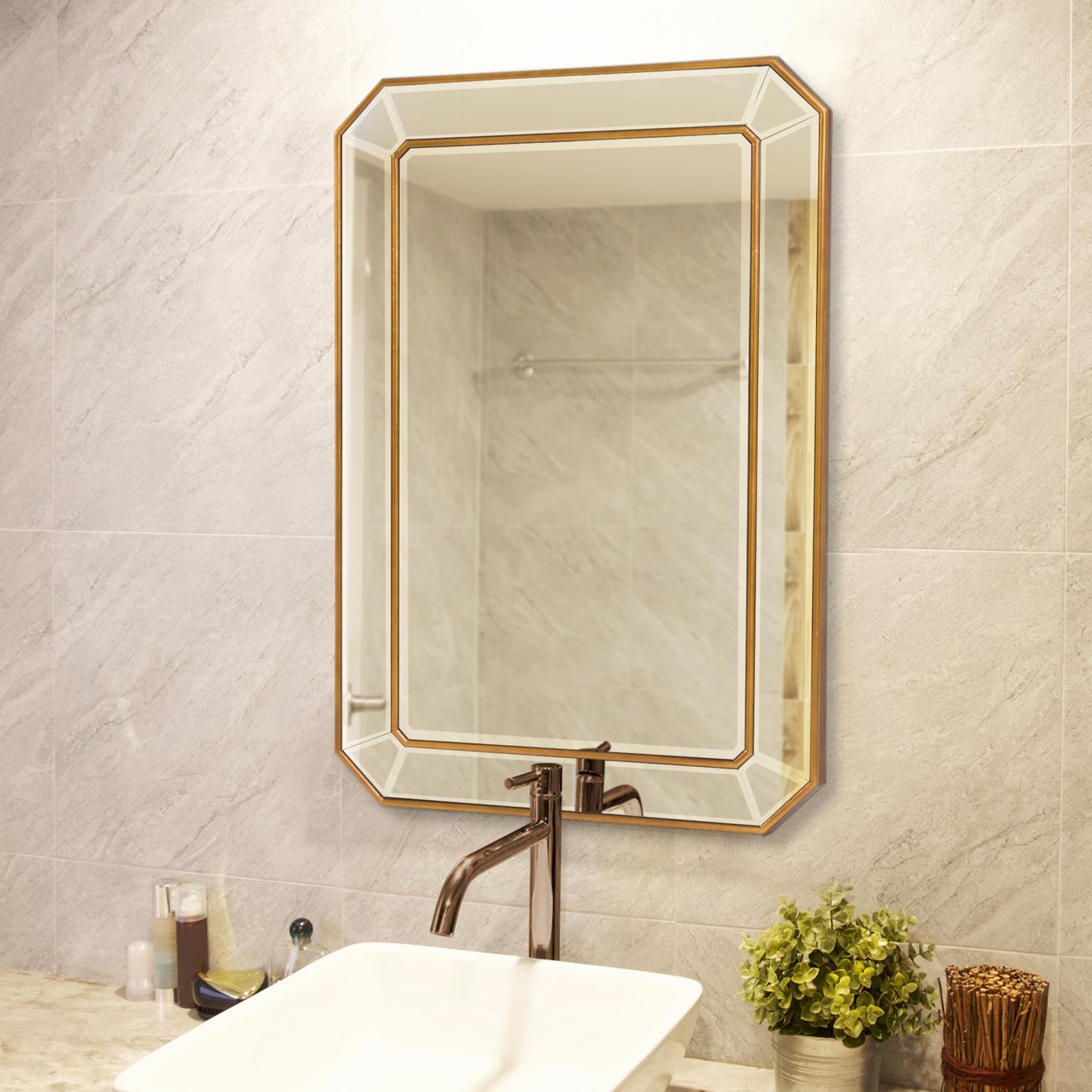 Howard Elliott Leopold Accent Mirror, , rollover