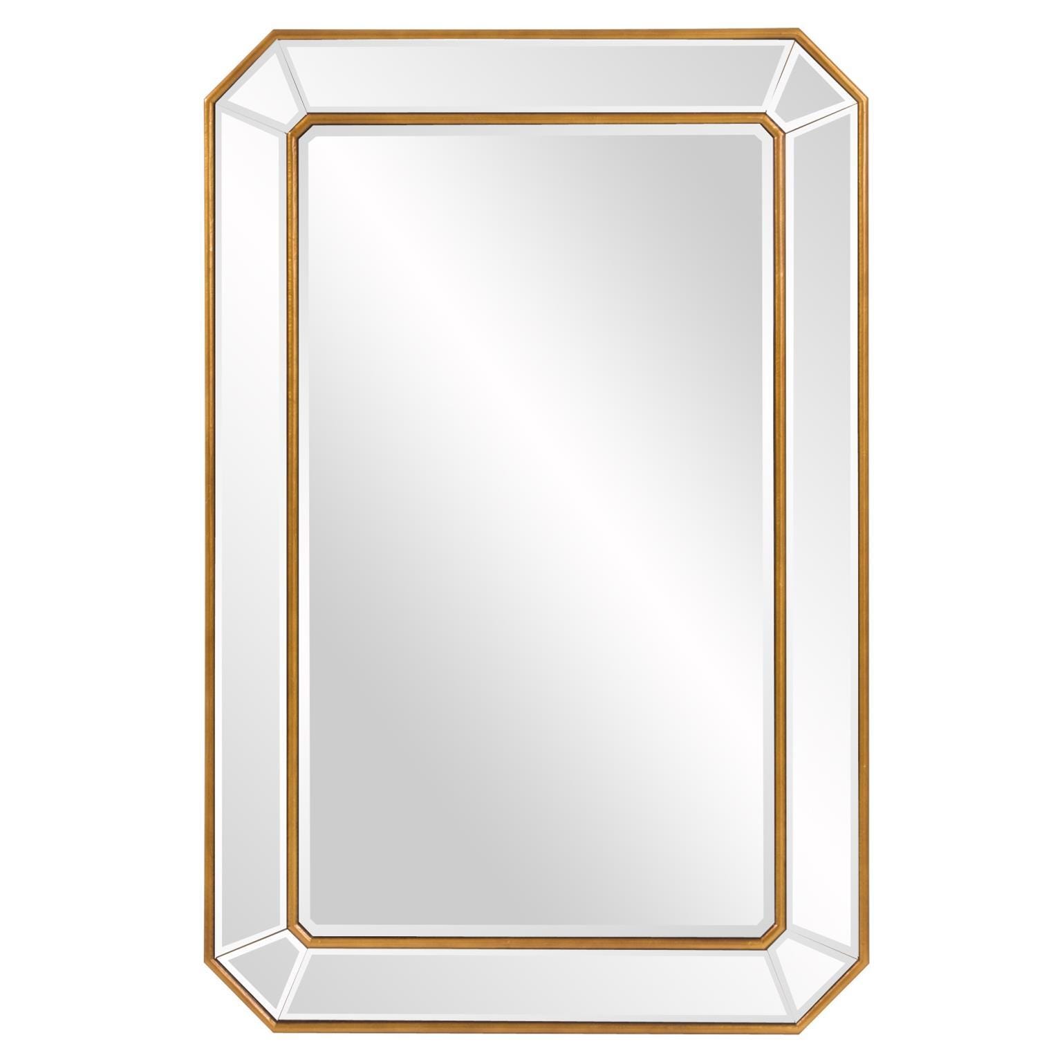 Howard Elliott Leopold Accent Mirror, , large
