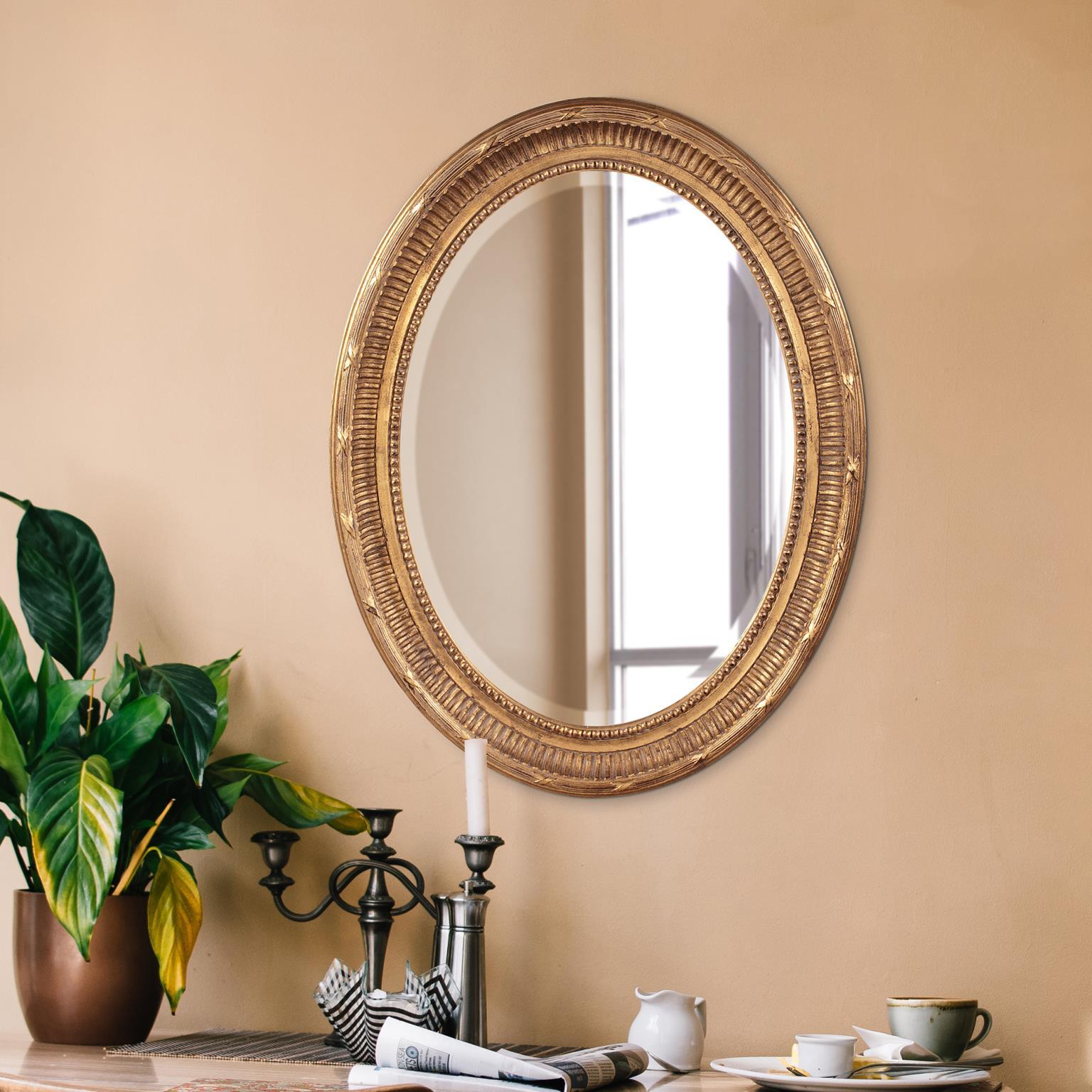 Howard Elliott Nero Accent Mirror, , large