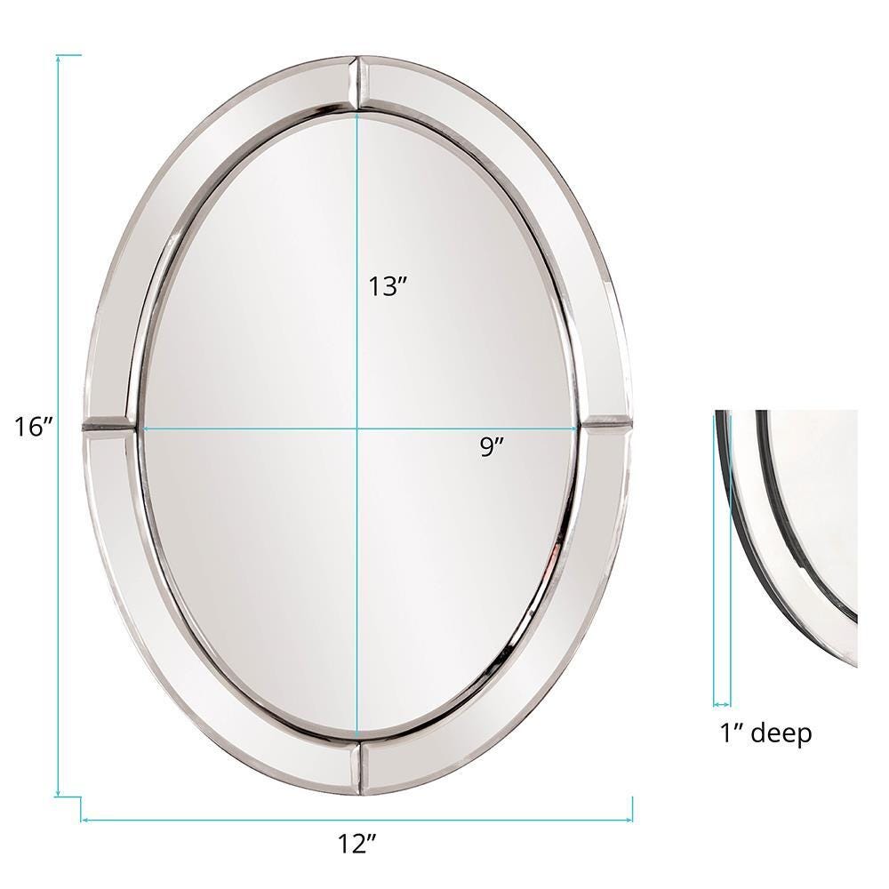 Howard Elliott Opal Accent Mirror, , large