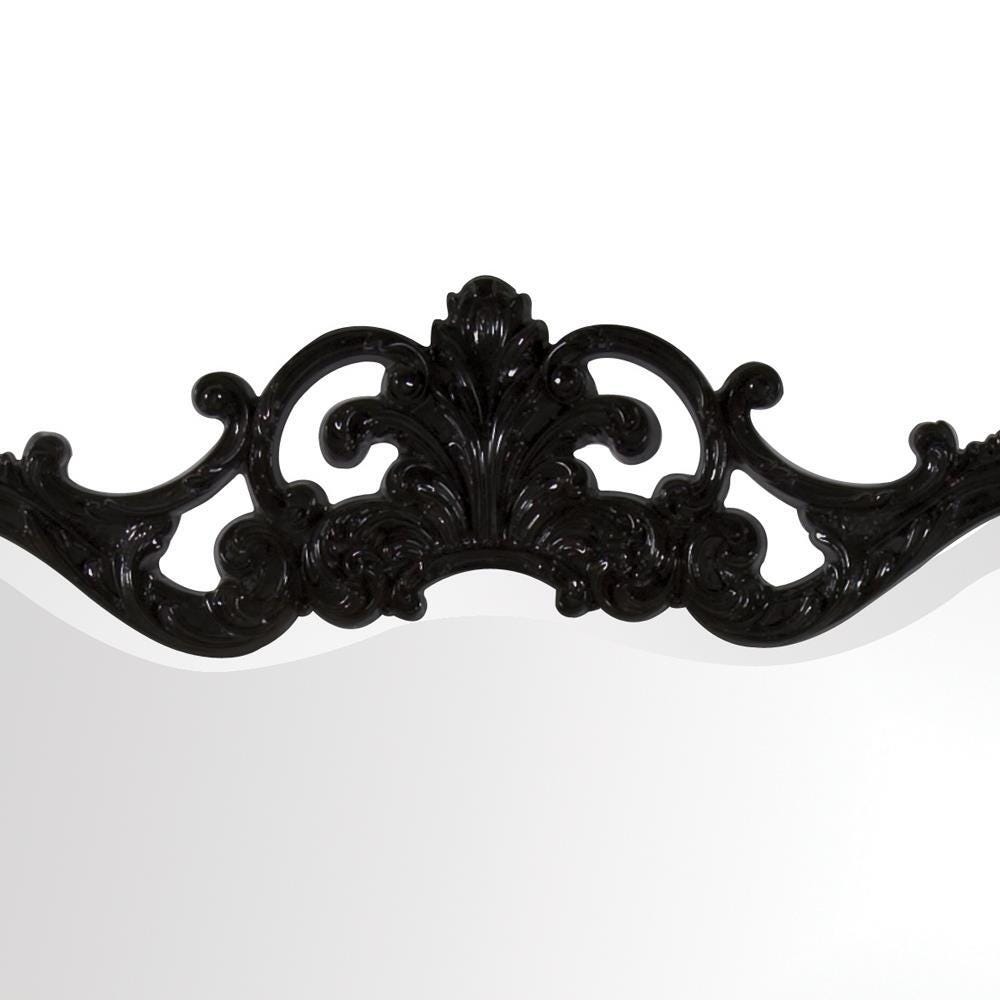 Howard Elliott Talida Accent Mirror, Black, large