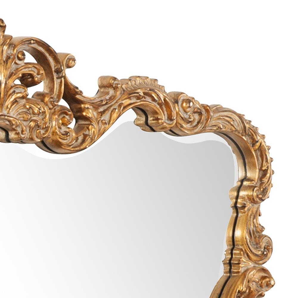 Howard Elliott Talida Accent Mirror, Bright Gold, large
