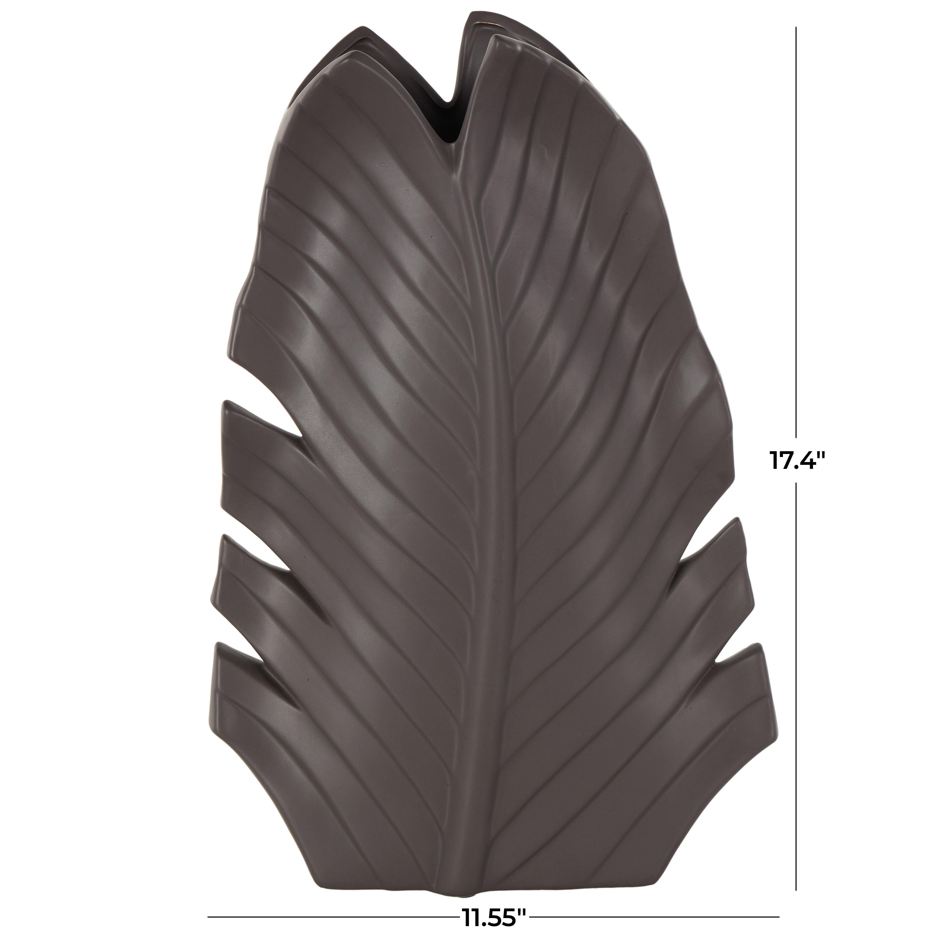 Bayberry Lane Palm Leaf Vase, , large