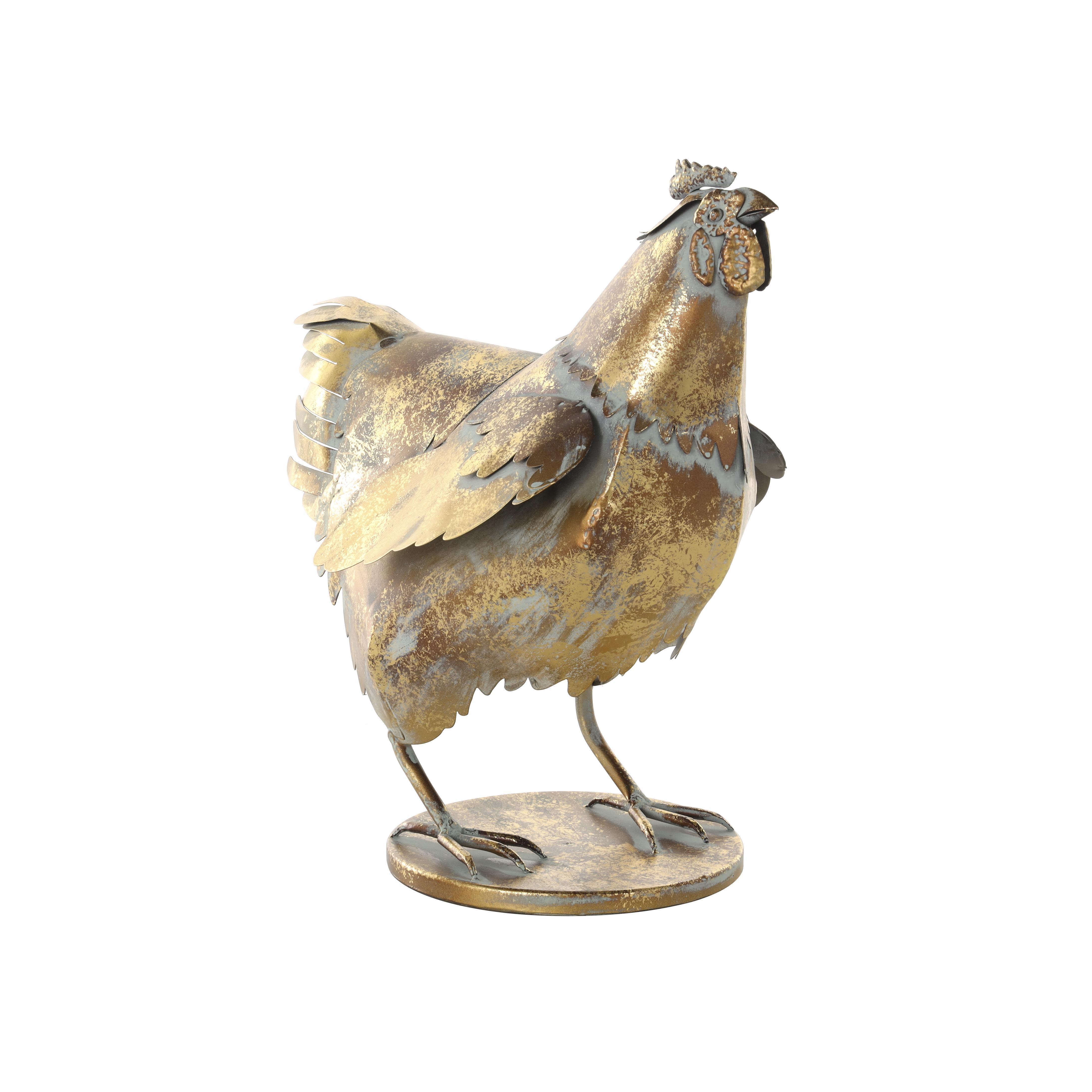 Bayberry Lane Chicken Garden Sculpture, , large
