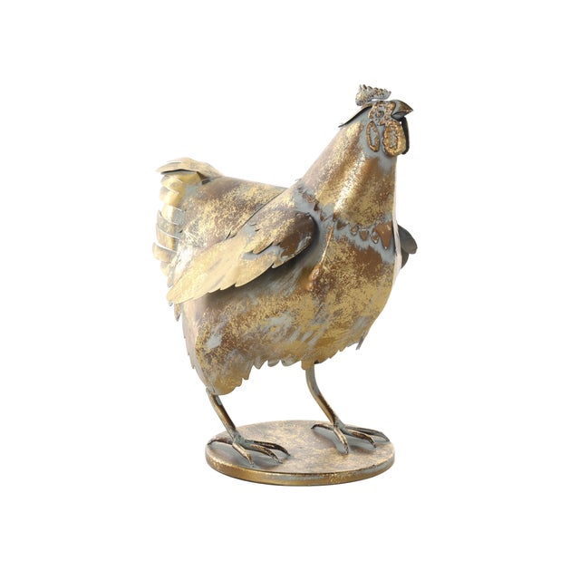 Bayberry Lane Chicken Garden Sculpture