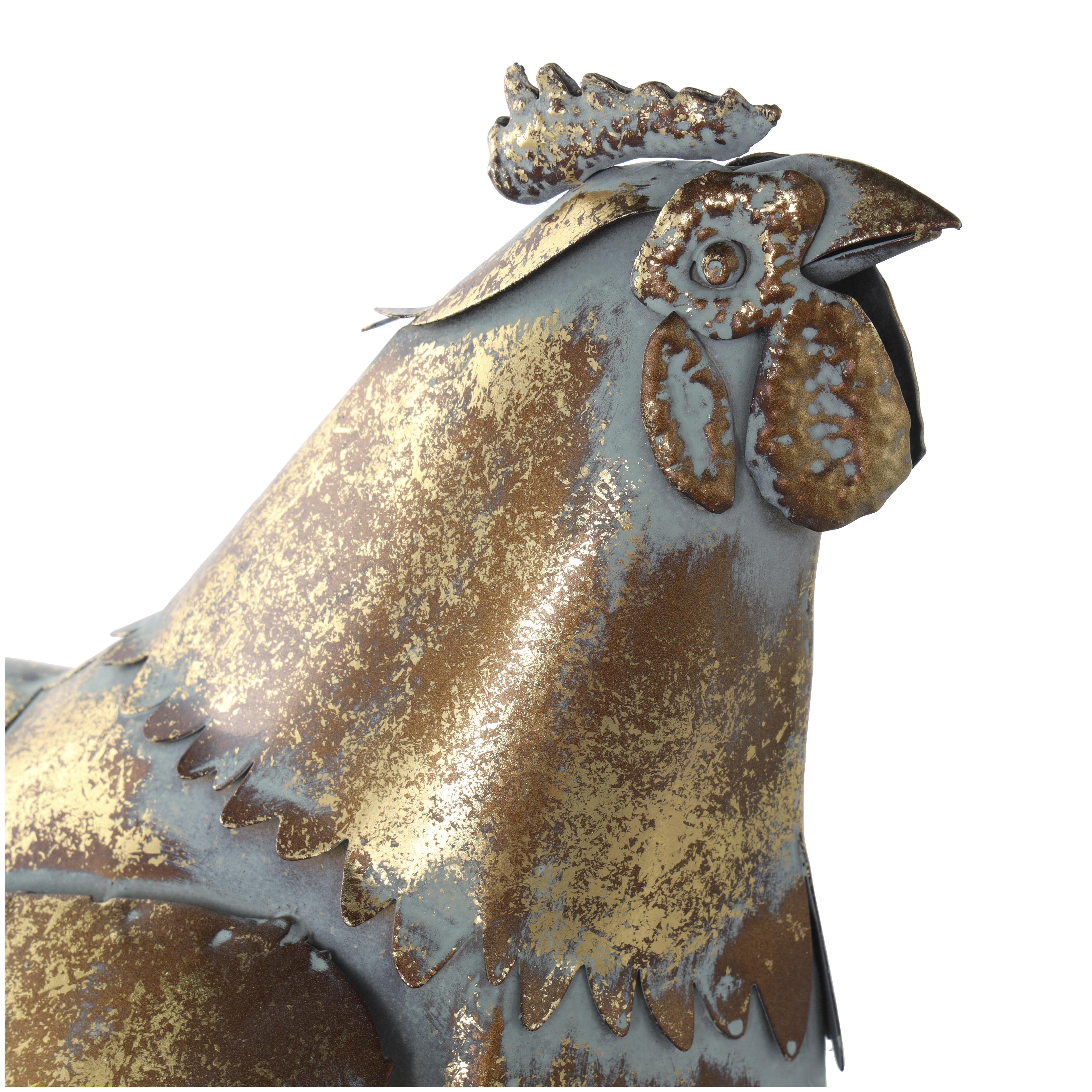 Bayberry Lane Chicken Garden Sculpture, , large