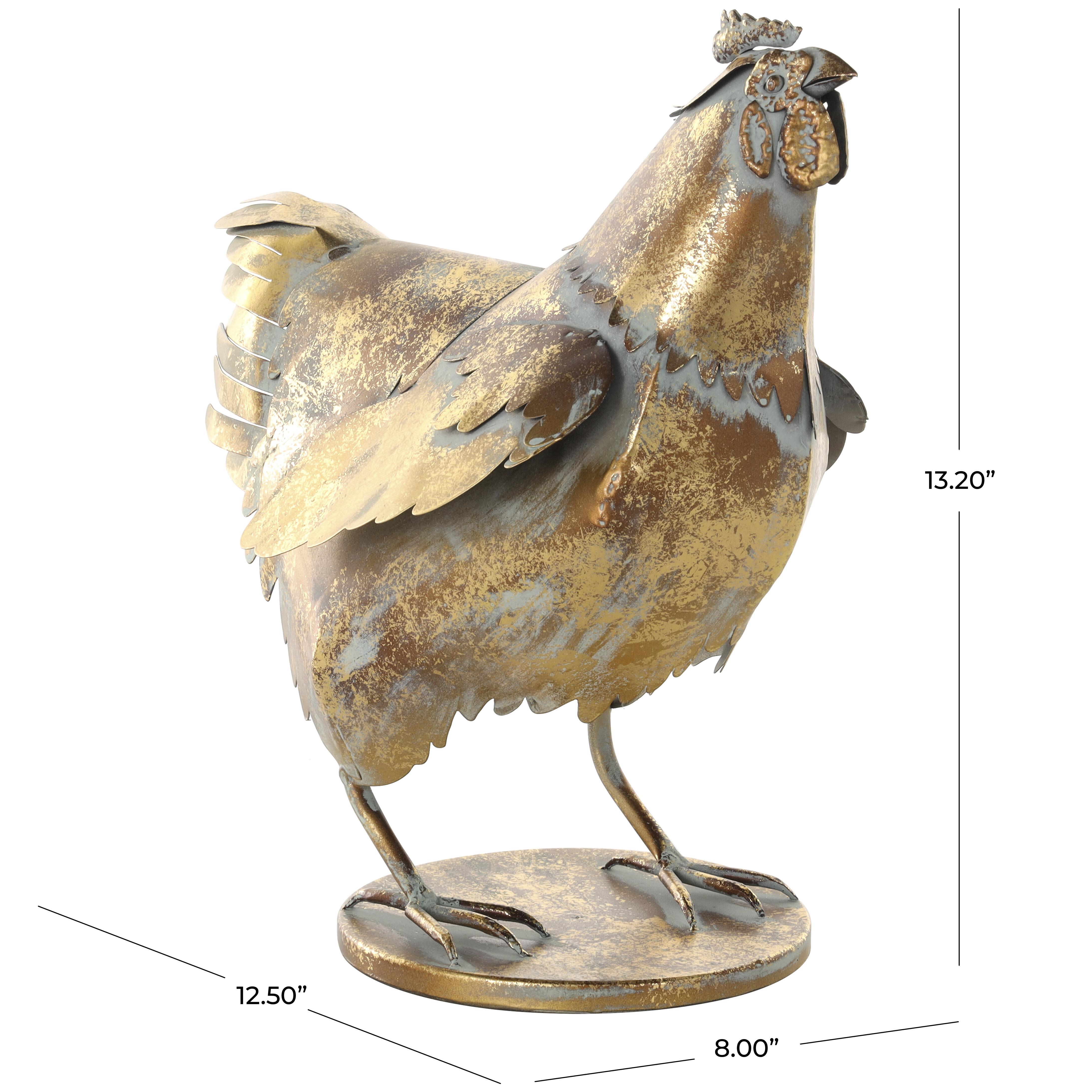 Bayberry Lane Chicken Garden Sculpture, , large