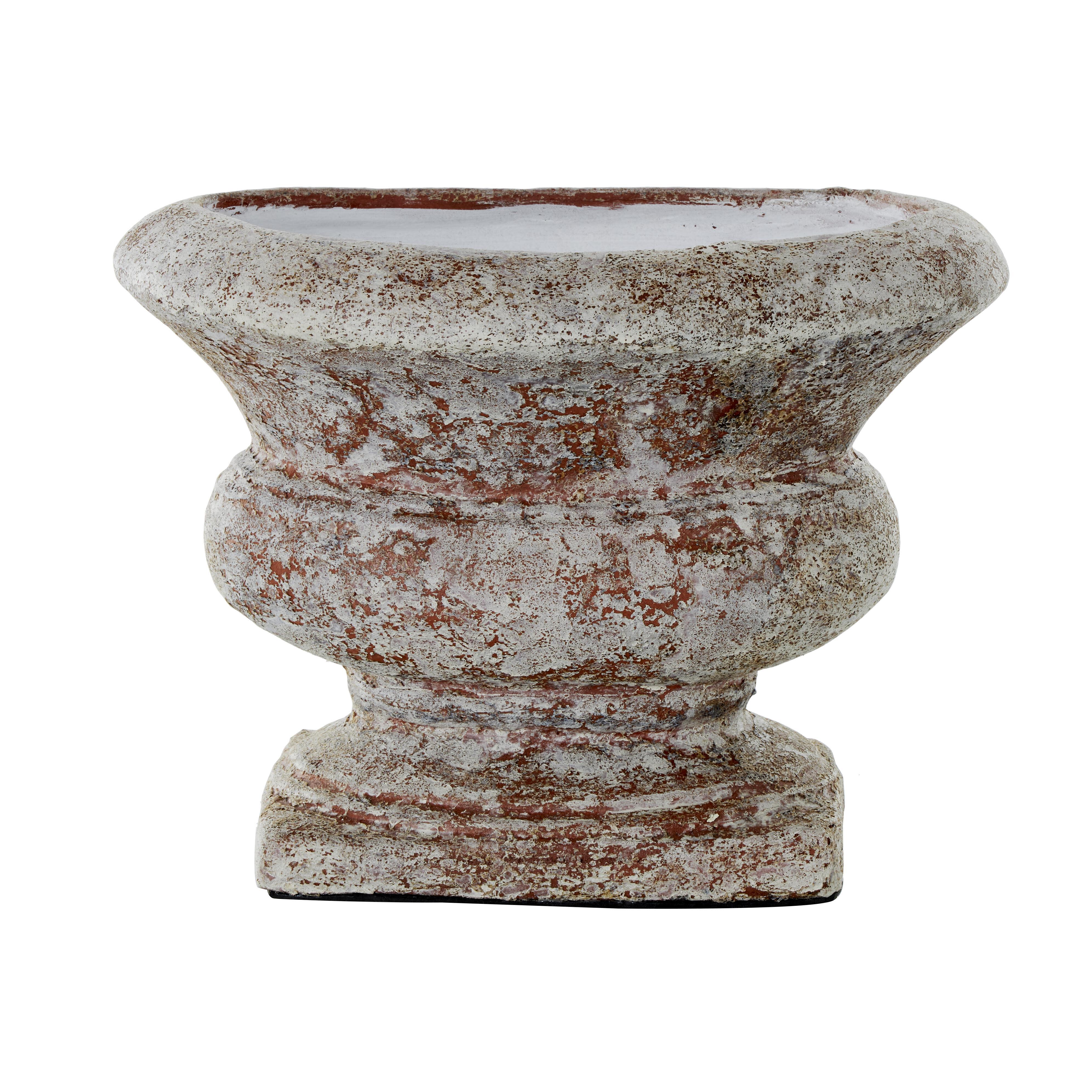 Bayberry Lane Copper Accent  Wide Textured Vase, , large