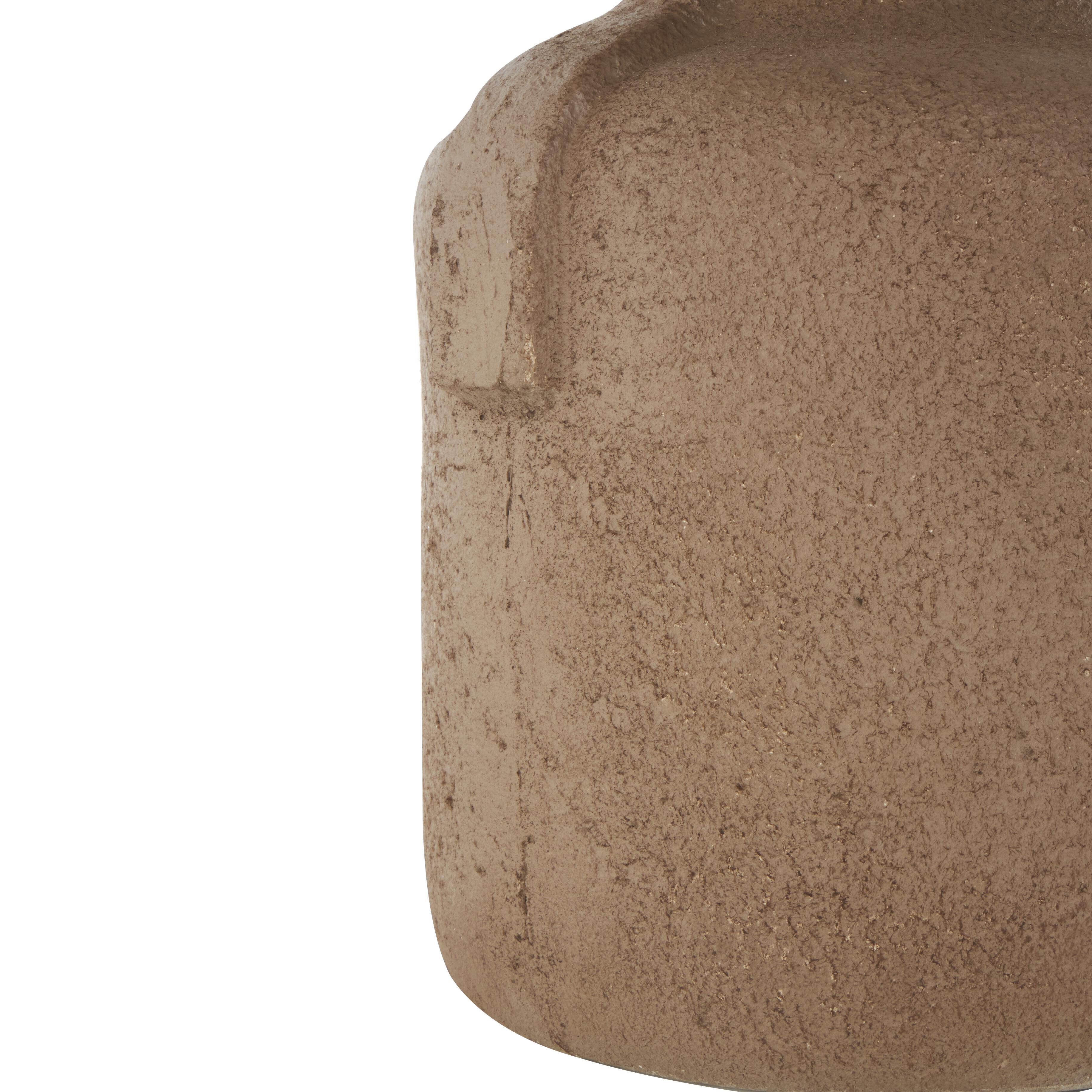 Bayberry Lane Geometric Handle Textured Vase, , large