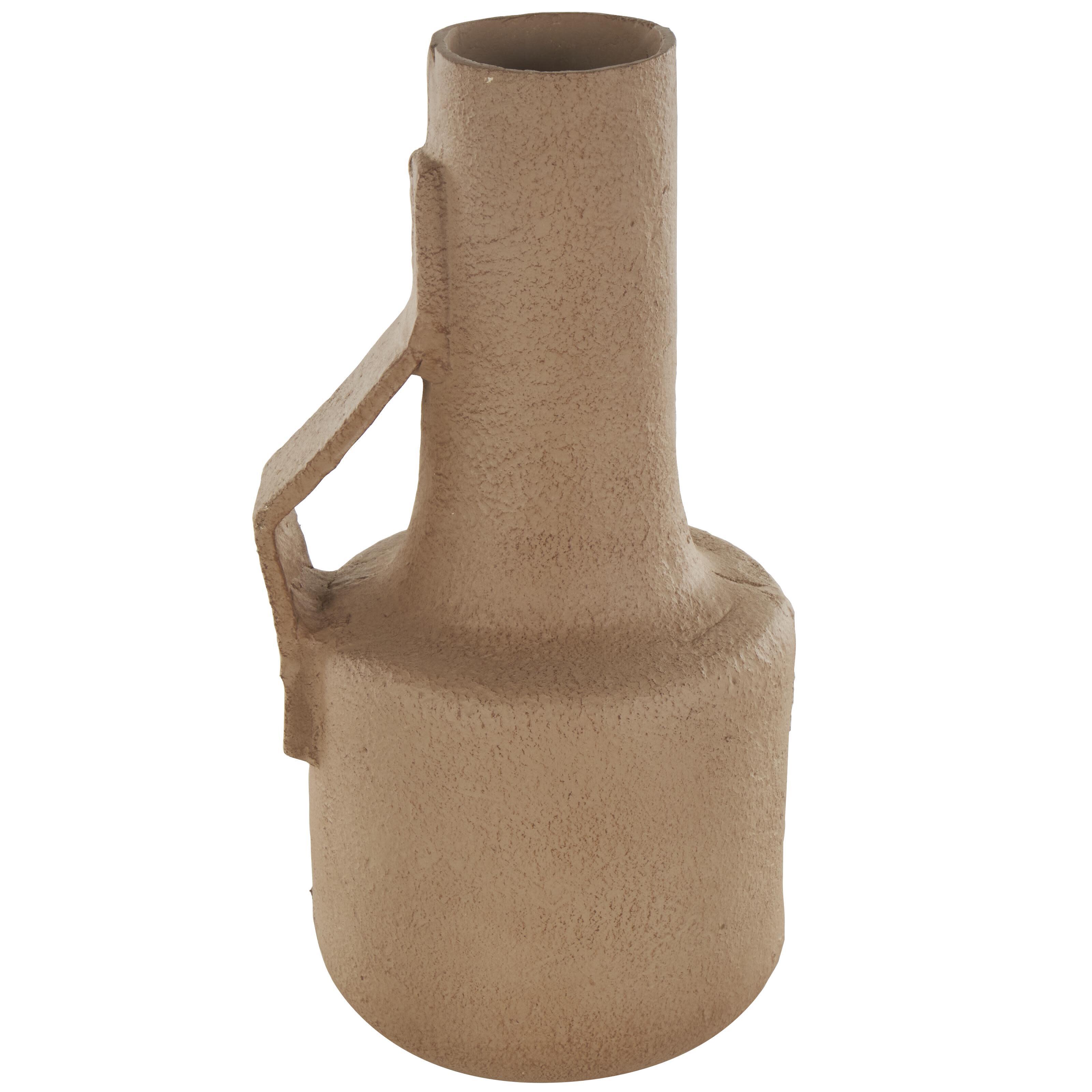 Bayberry Lane Triangular Handle Textured Vase, , large