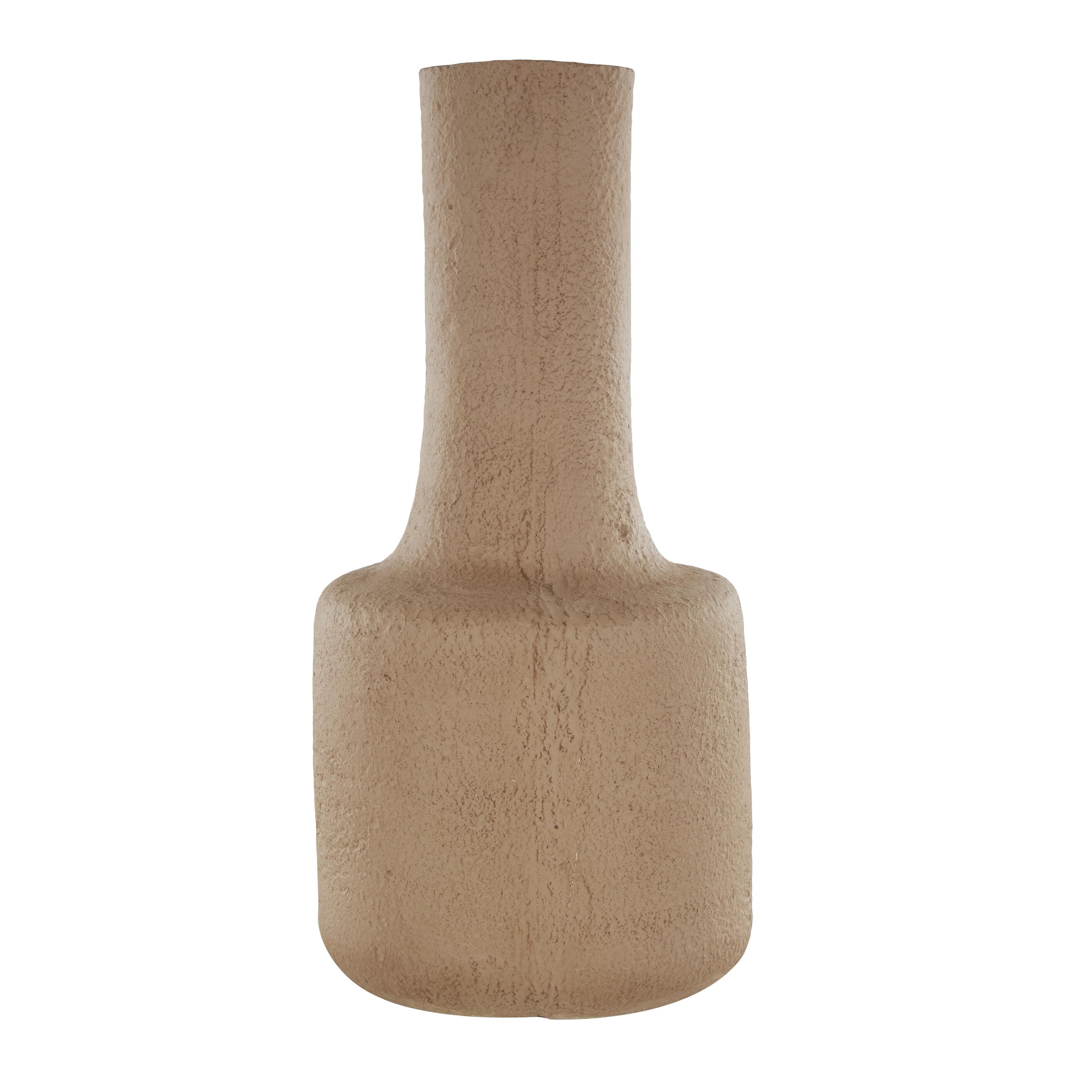 Bayberry Lane Triangular Handle Textured Vase, , large