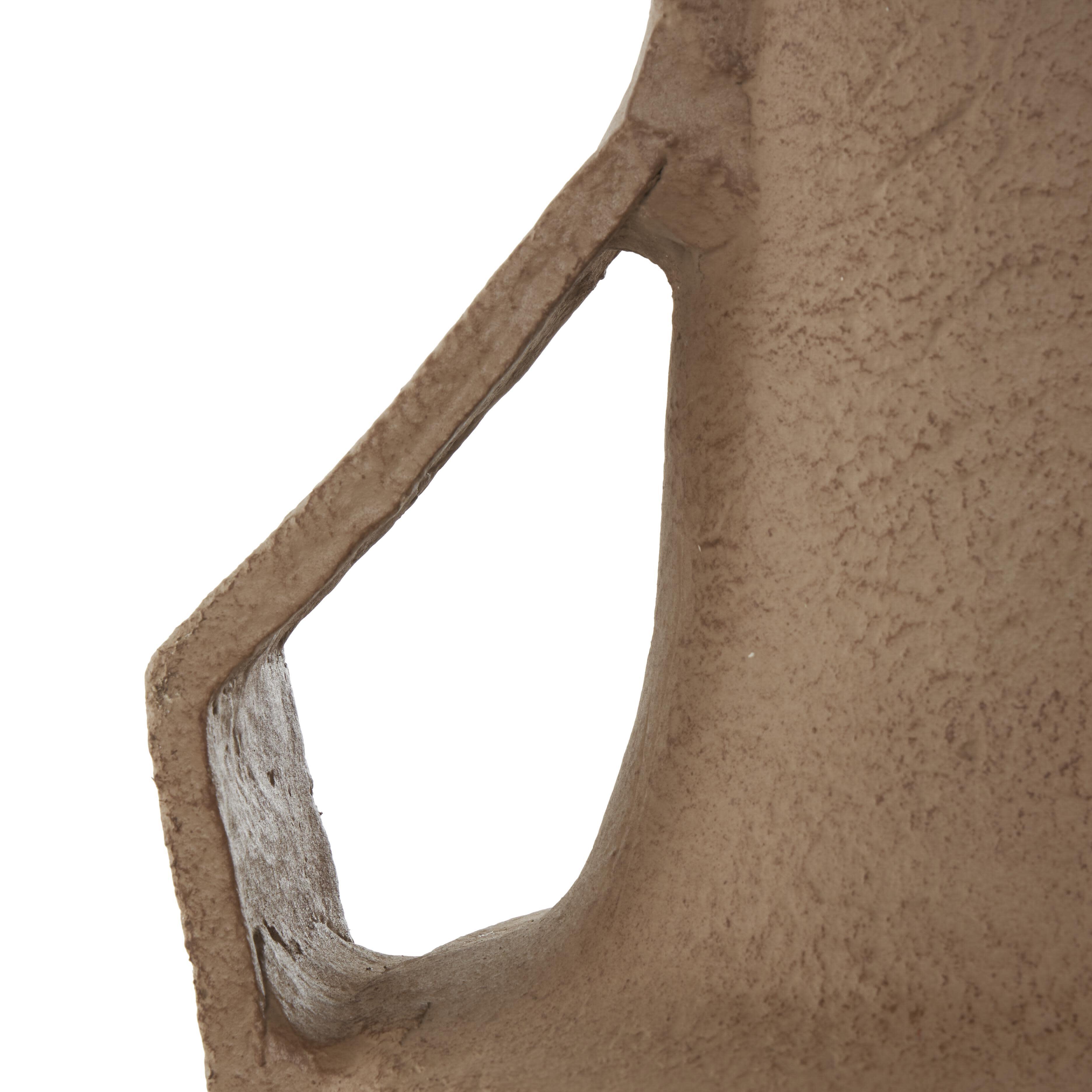 Bayberry Lane Triangular Handle Textured Vase, , large