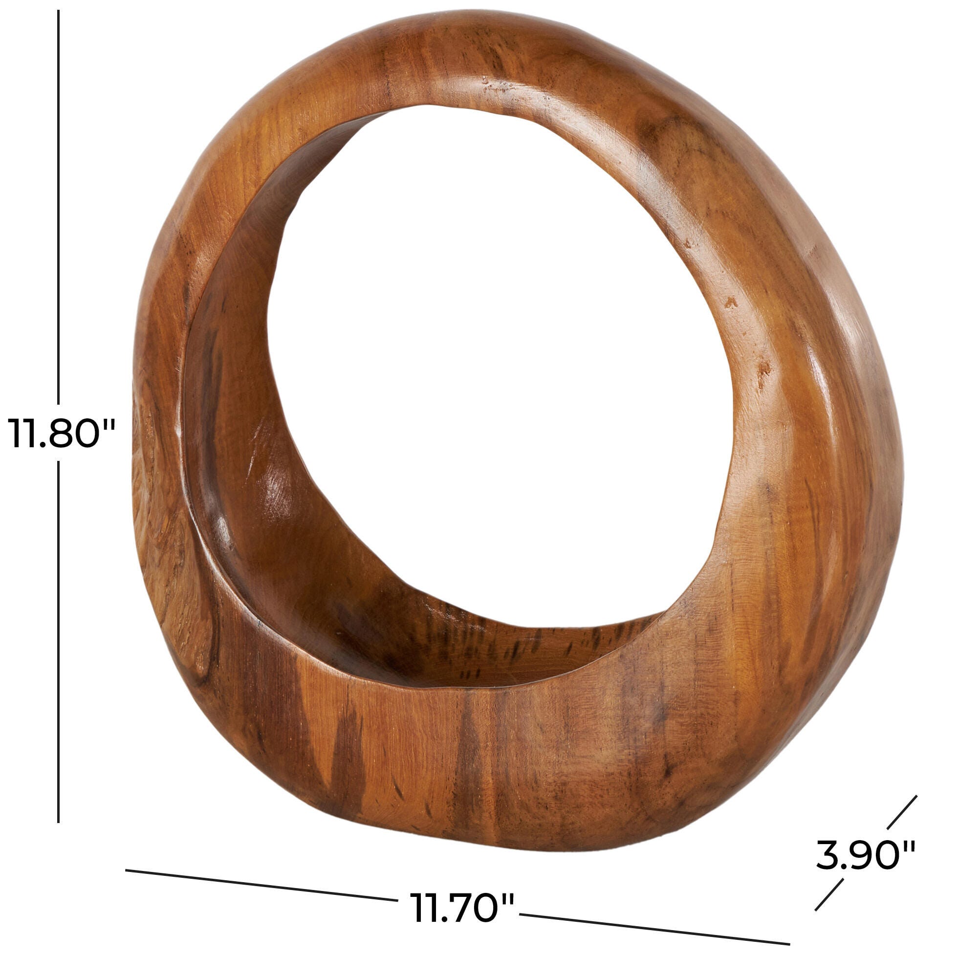 Bayberry Lane Decorative Round Sculpture, , large