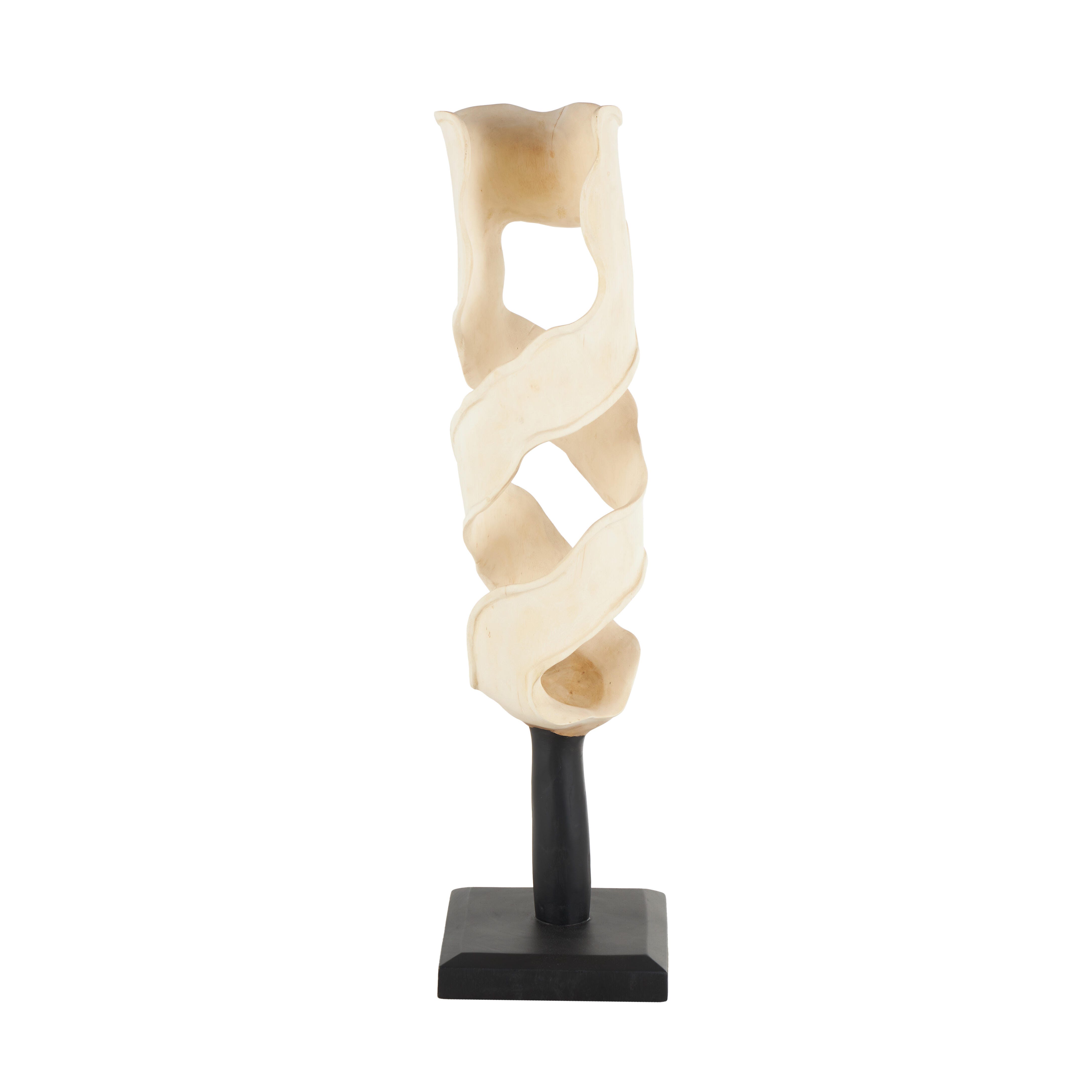 Bayberry Lane Decorative Live Edge Intertwined Sculpture, , large