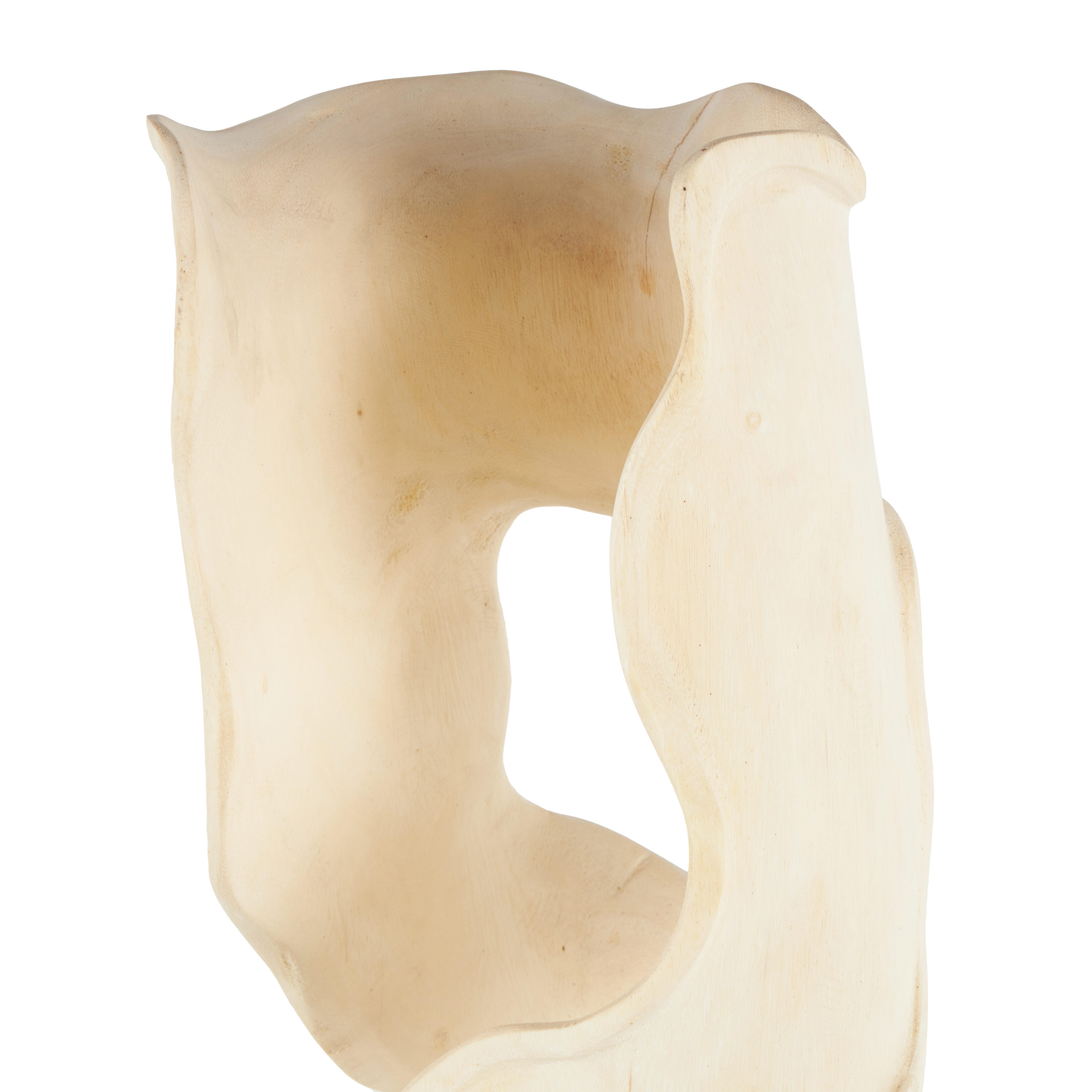 Bayberry Lane Decorative Live Edge Intertwined Sculpture, , large