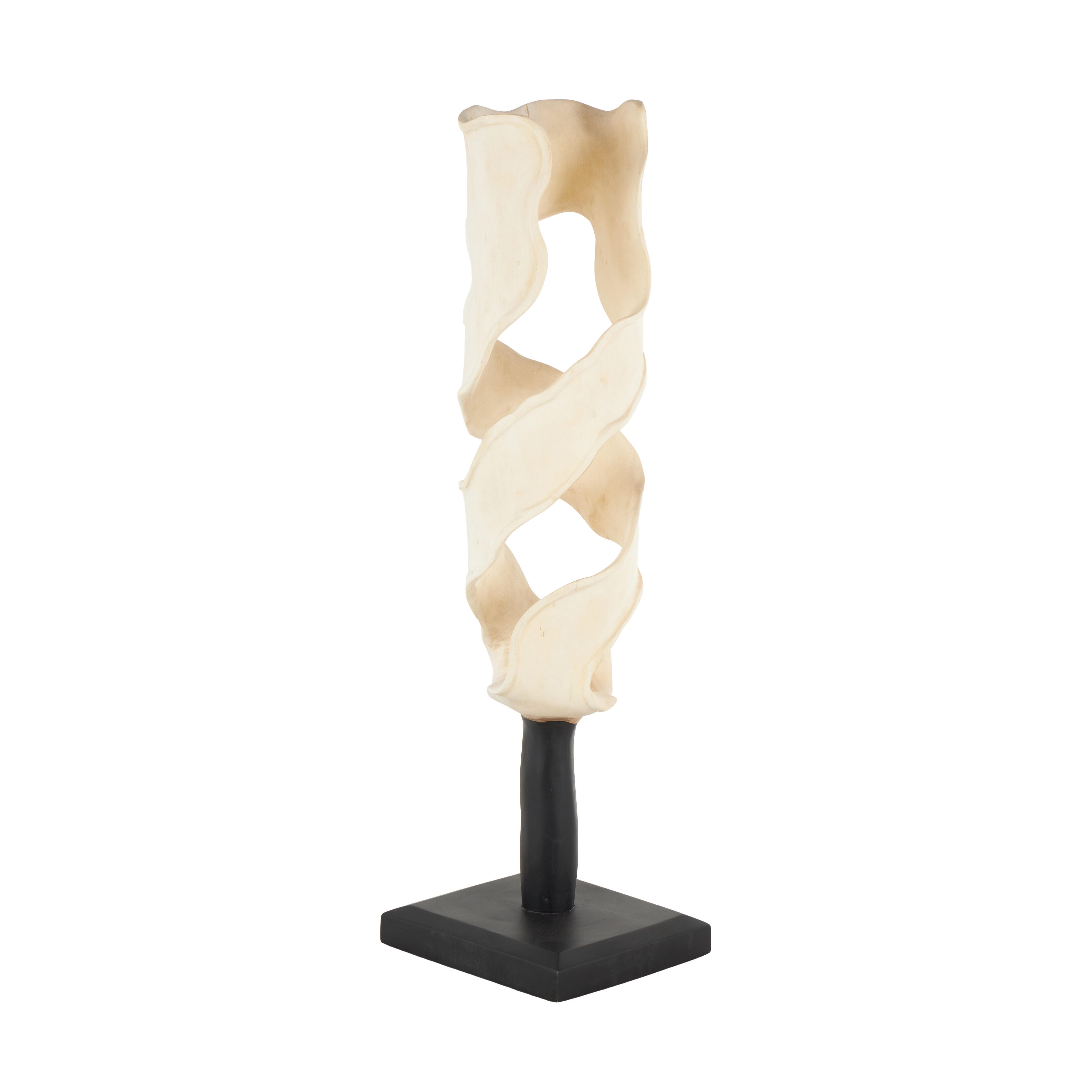 Bayberry Lane Decorative Live Edge Intertwined Sculpture, , large