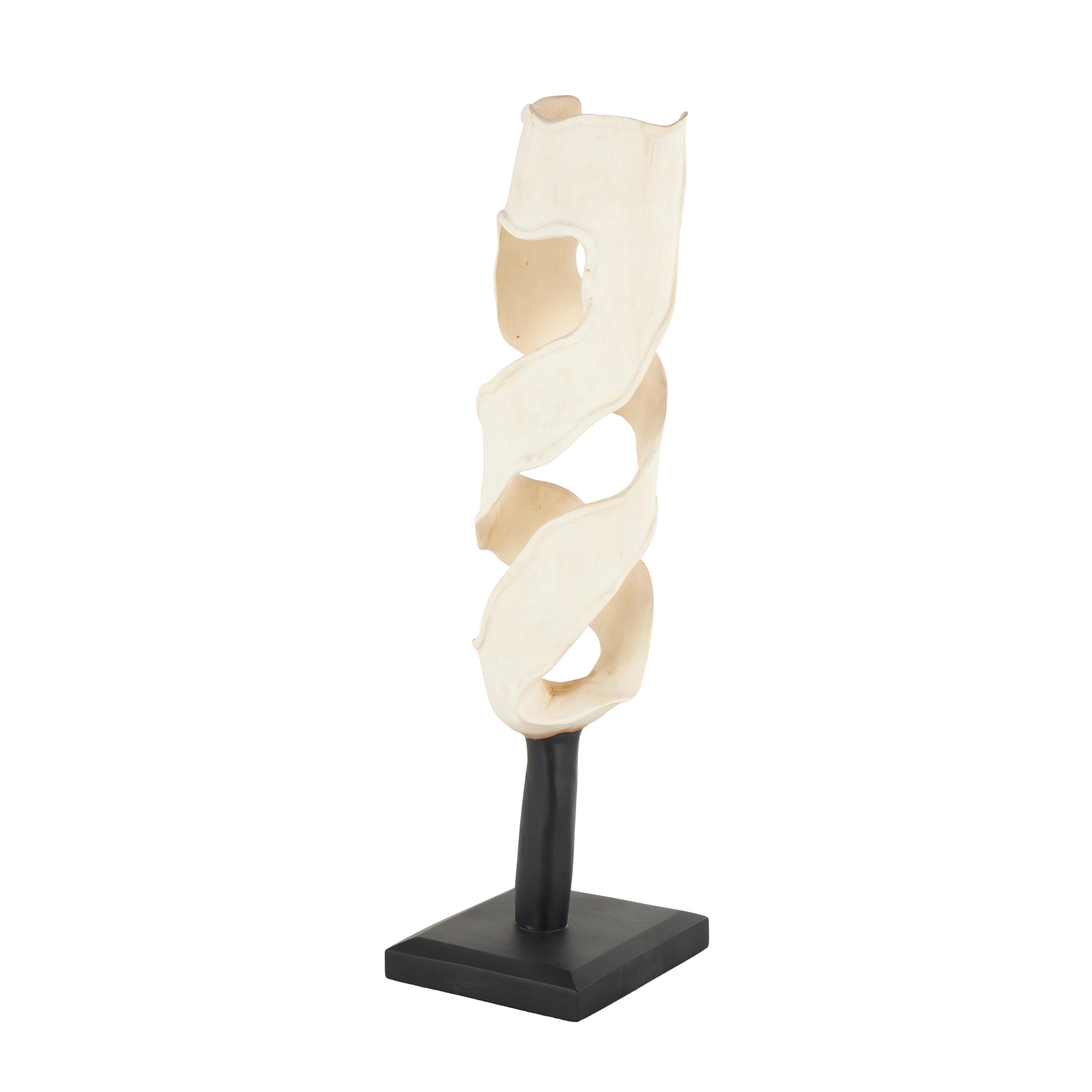 Bayberry Lane Decorative Live Edge Intertwined Sculpture, , large