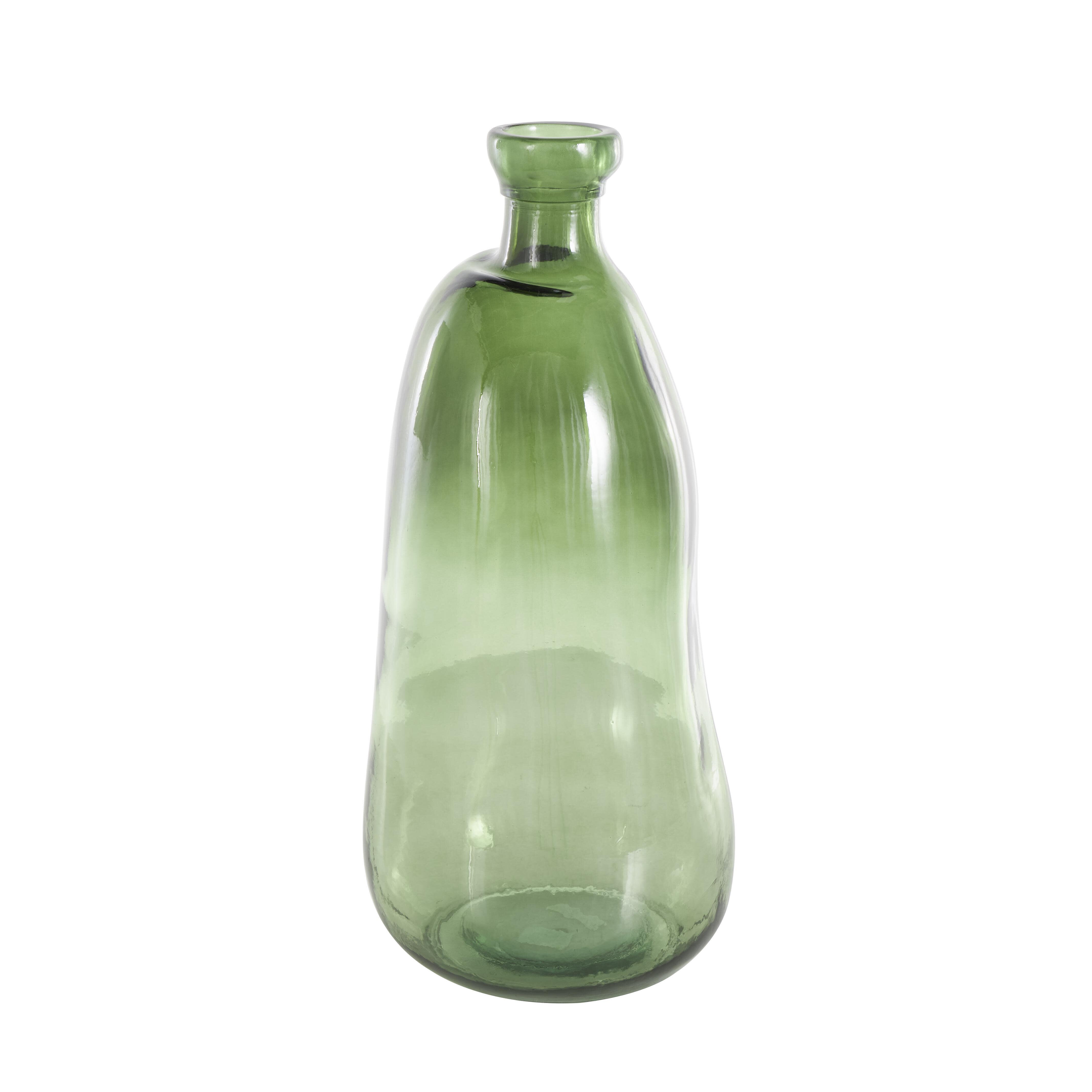 Bayberry Lane Spanish Bottle Vase, Green, large
