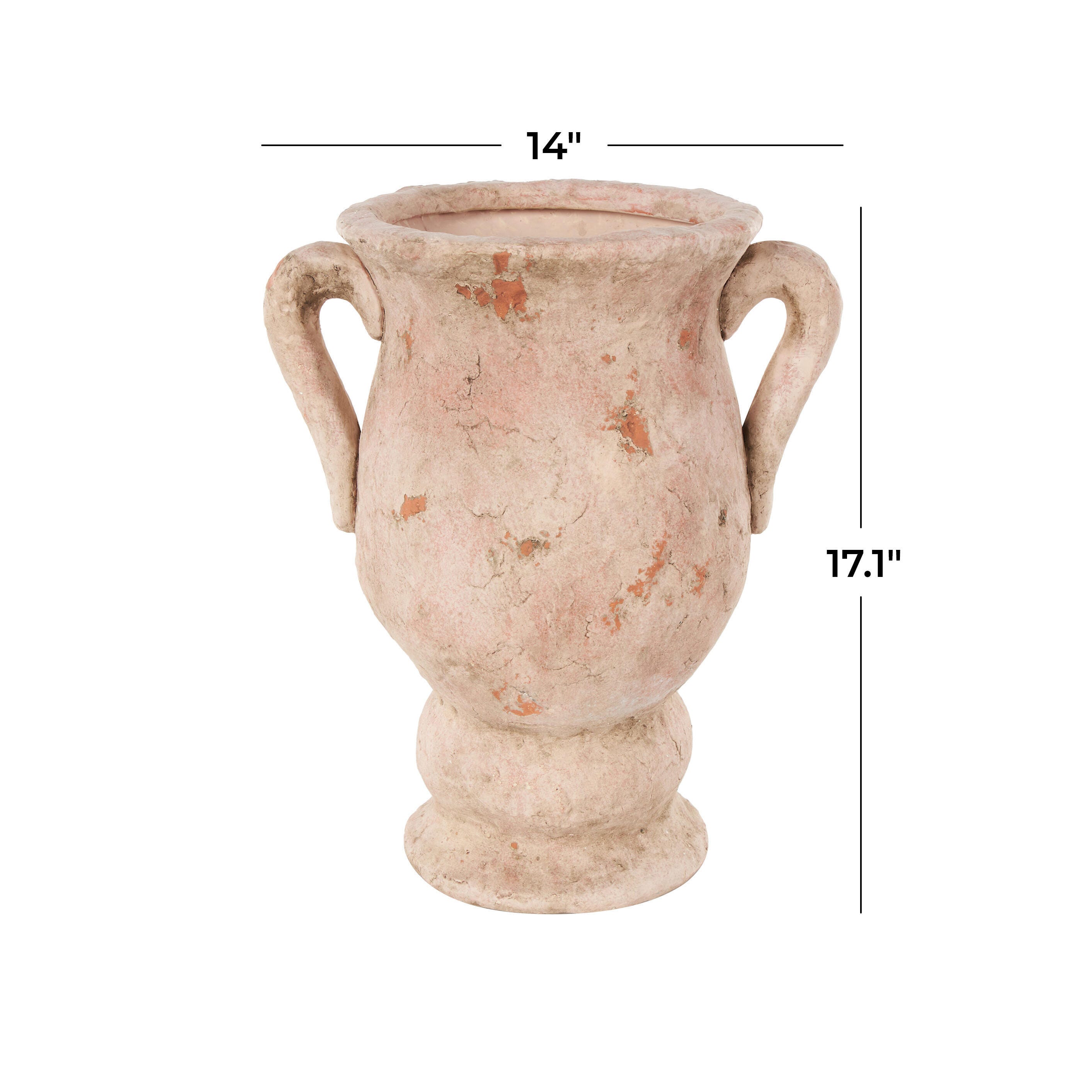 Bayberry Lane Distressed Decorative Vase, , large