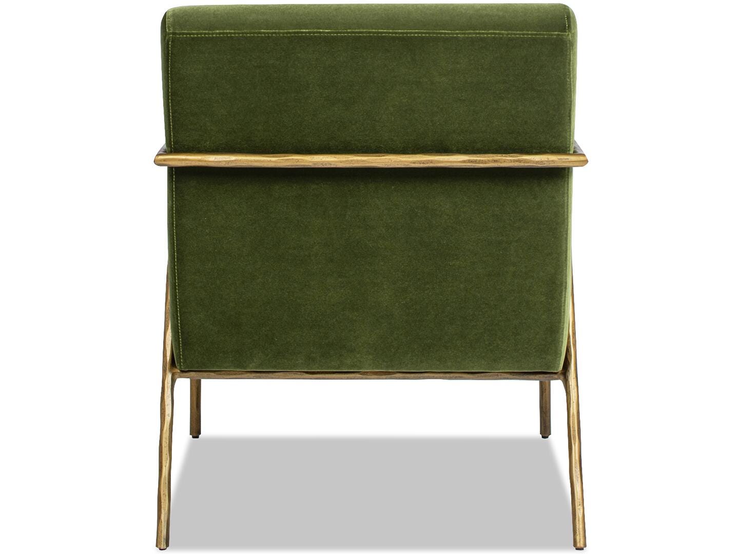 Jennifer Taylor Home Aerin Accent Arm Chair, Olive Green, large