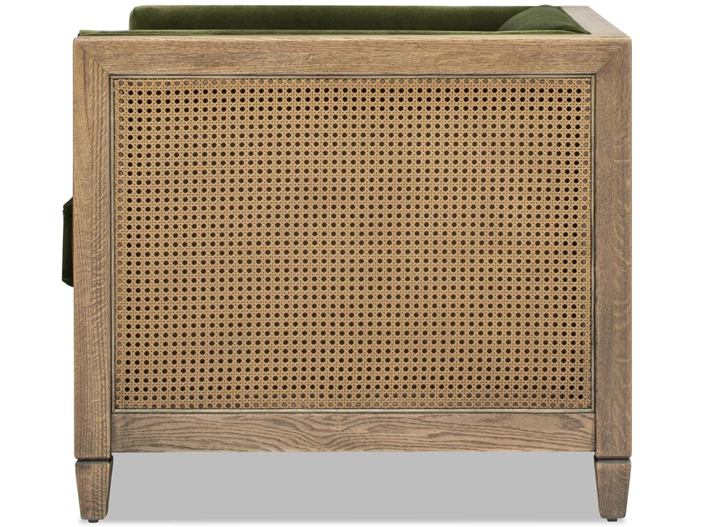 Jennifer Taylor Home Georgia Cane Accent Armchair, , large
