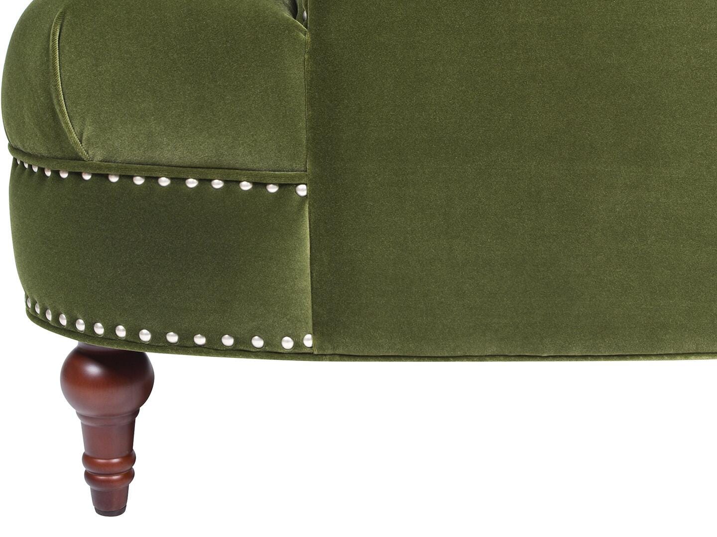 Jennifer Taylor Home La Rosa Tufted Accent Chair, Olive Green, large