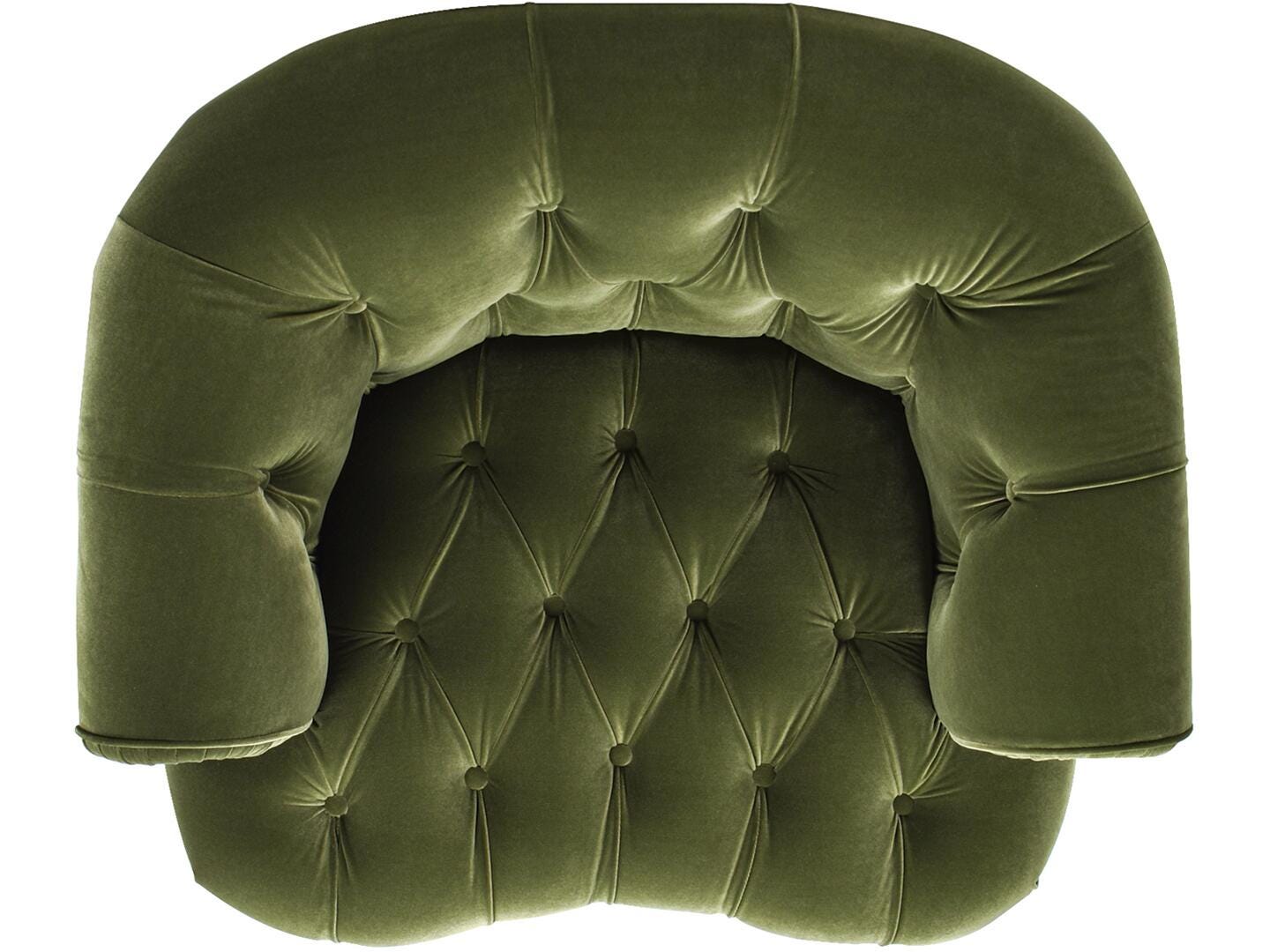 Jennifer Taylor Home La Rosa Tufted Accent Chair, Olive Green, large