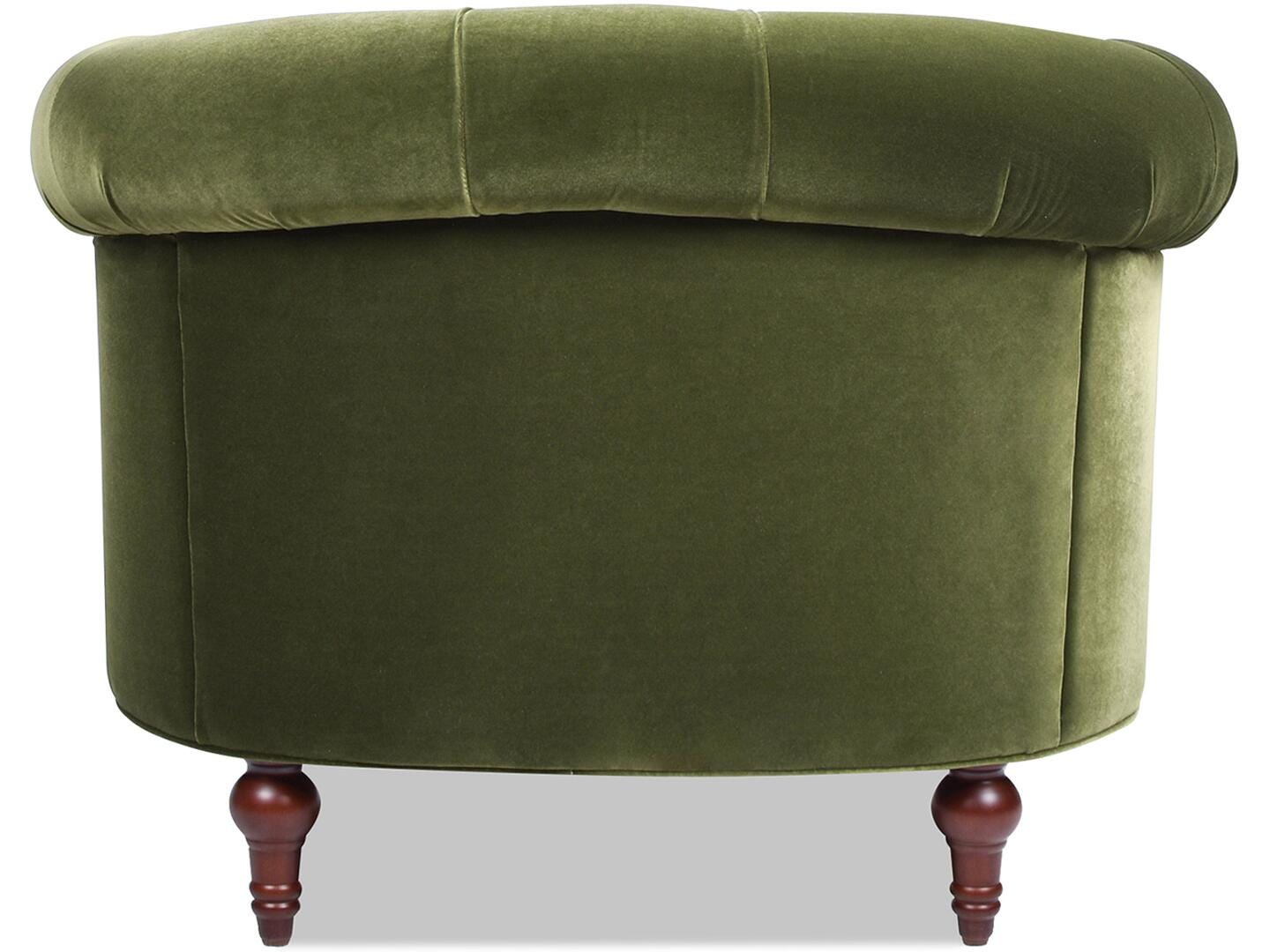 Jennifer Taylor Home La Rosa Tufted Accent Chair, Olive Green, large