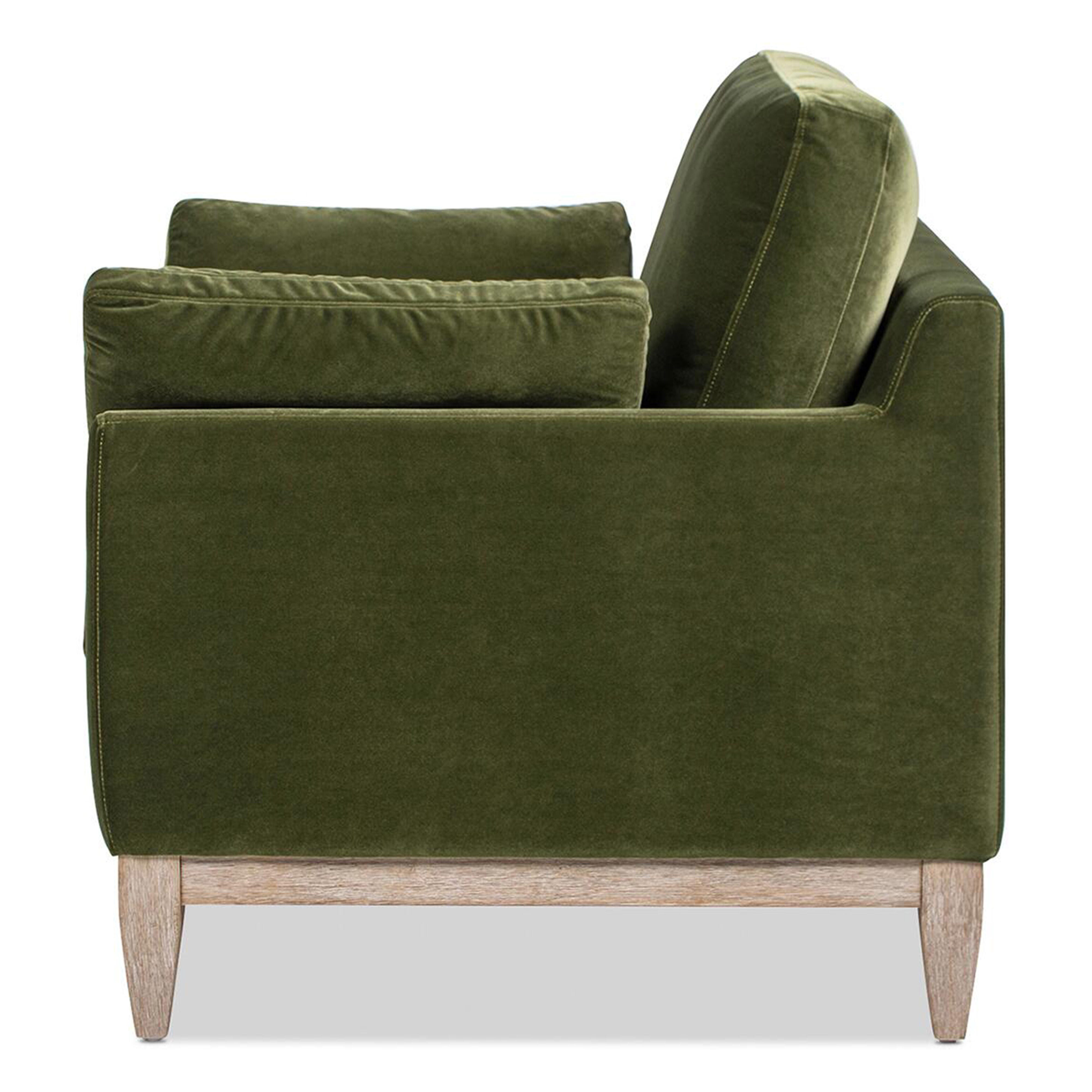 Jennifer Taylor Home Pasadena Accent Arm Chair, Olive Green, large