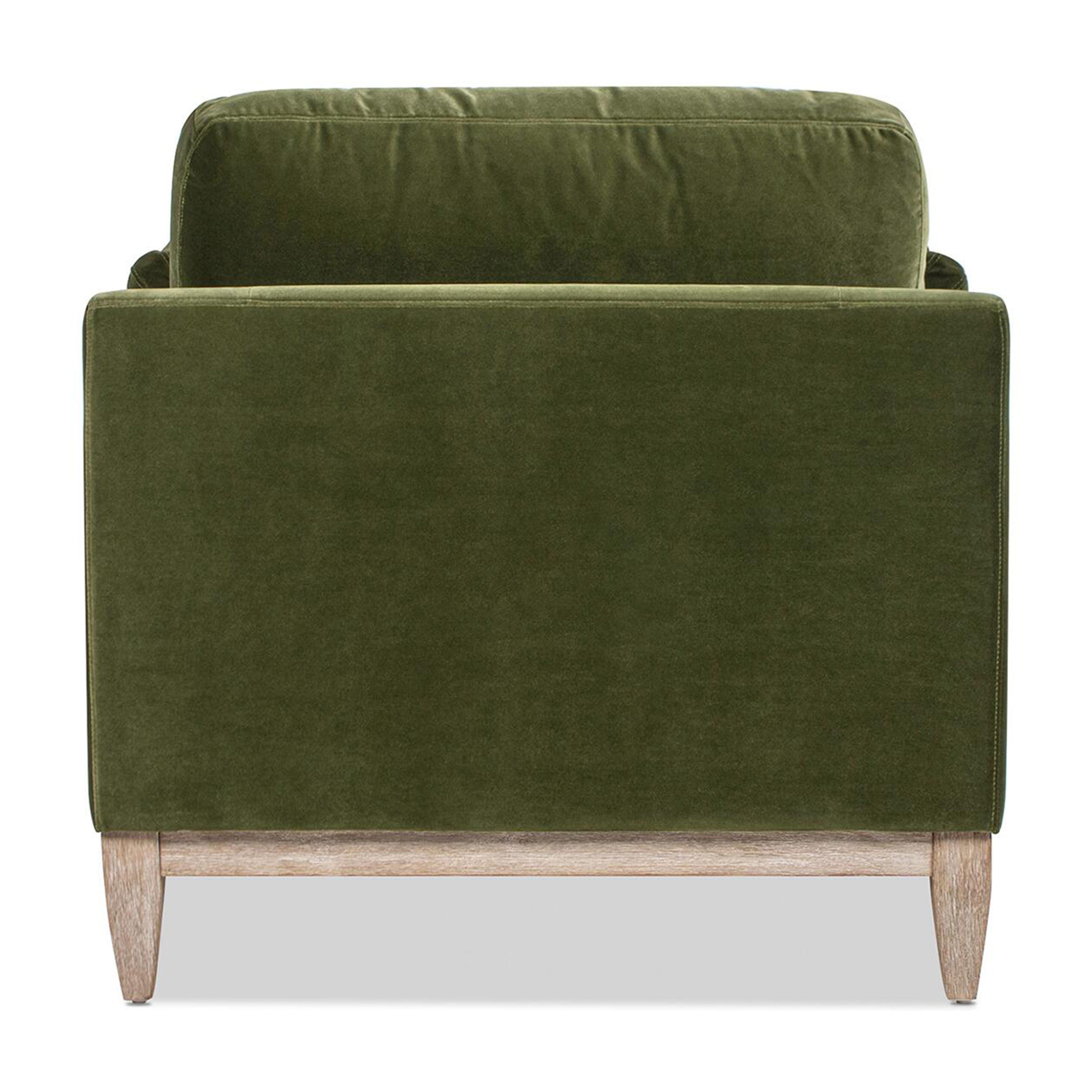 Jennifer Taylor Home Pasadena Accent Arm Chair, Olive Green, large