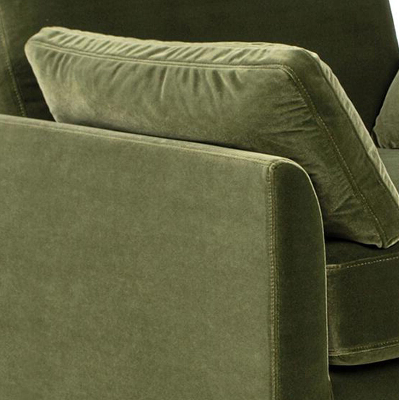 Jennifer Taylor Home Pasadena Accent Arm Chair, Olive Green, large