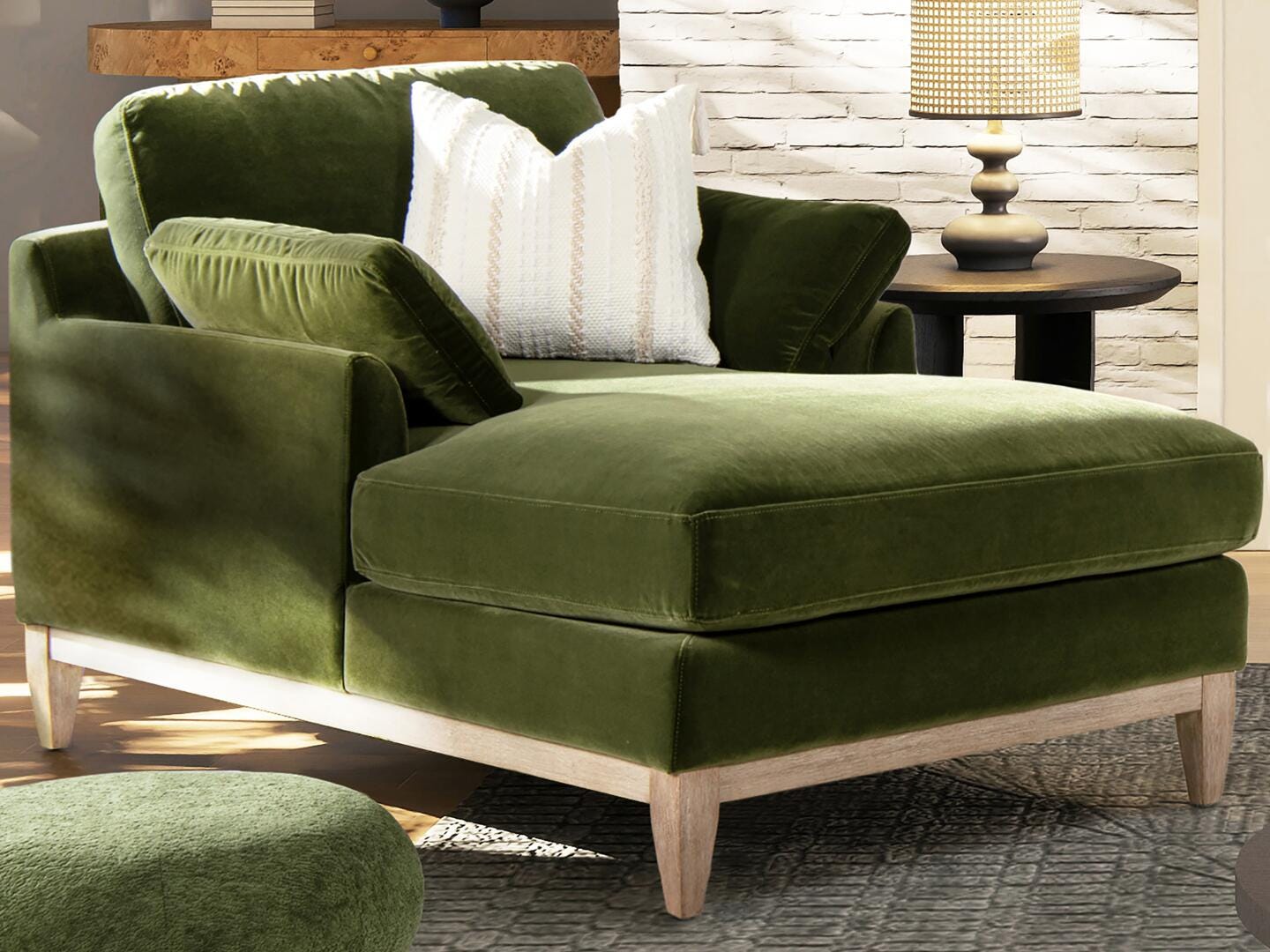 Jennifer Taylor Home Pasadena Chaise Lounge Chair, , rollover
