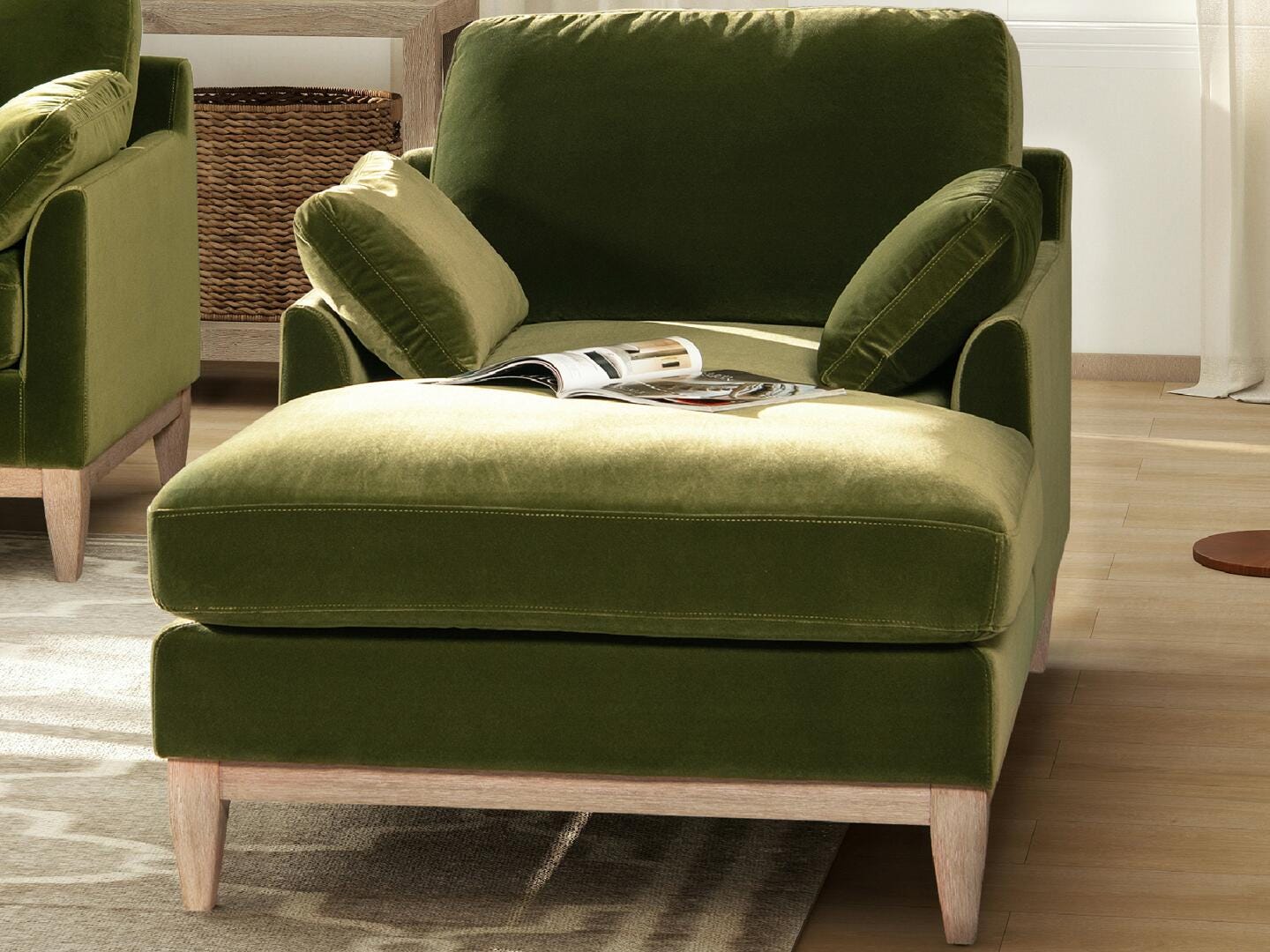 Jennifer Taylor Home Pasadena Chaise Lounge Chair, , large