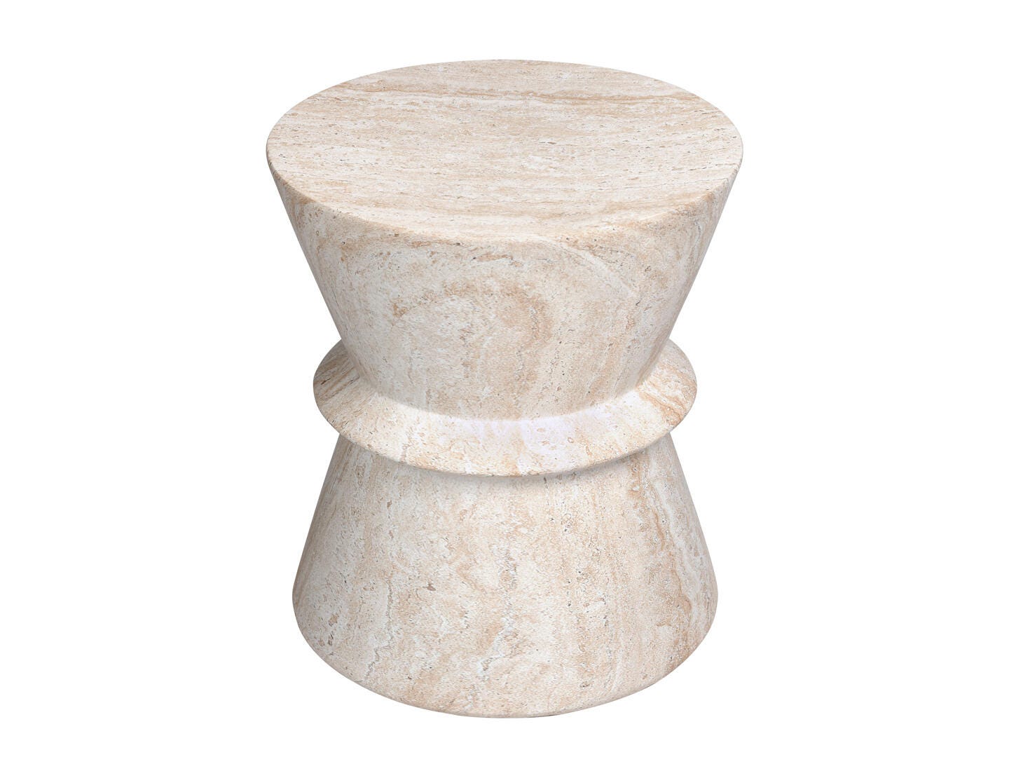 Empire Art Direct Ethereal Fusion Accent Side Table, , large