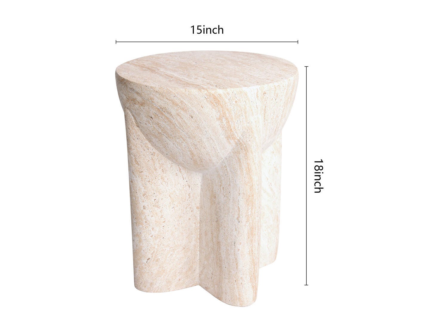 Empire Art Direct Mystic Interlude Accent Side Table, , large