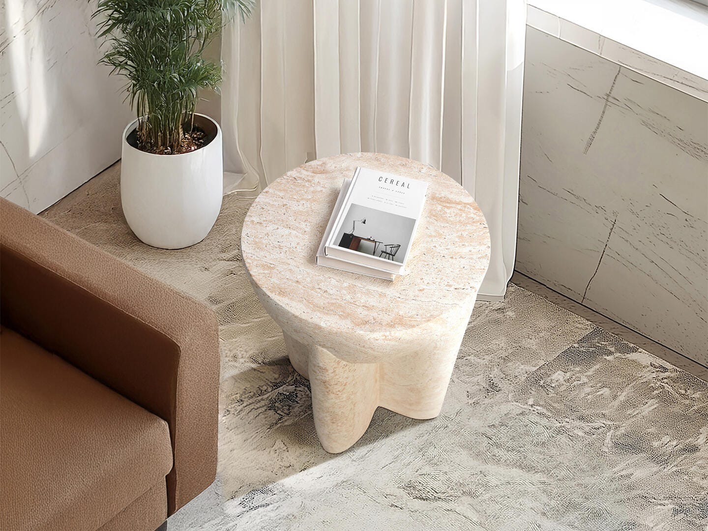 Empire Art Direct Mystic Interlude Accent Side Table, , large