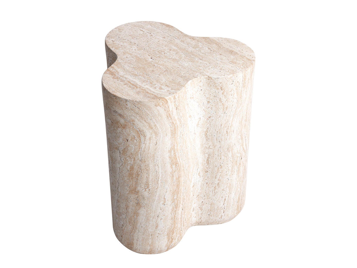 Empire Art Direct Luminous Clover Accent Side Table, , large