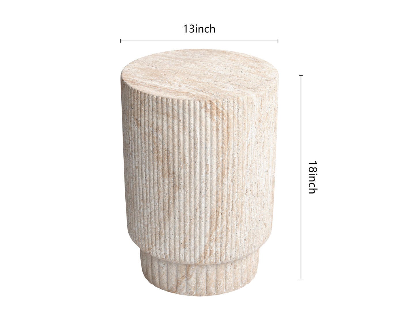 Empire Art Direct Elysian Union Accent Side Table, , large