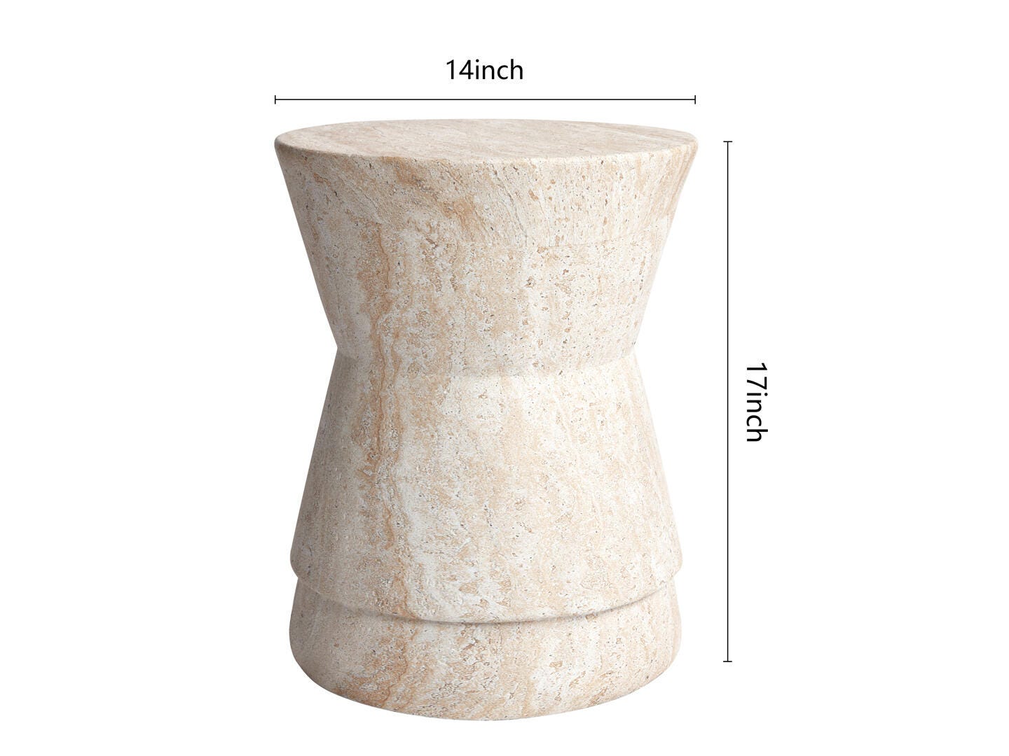 Empire Art Direct Luminous Confluence Accent Side Table, , large
