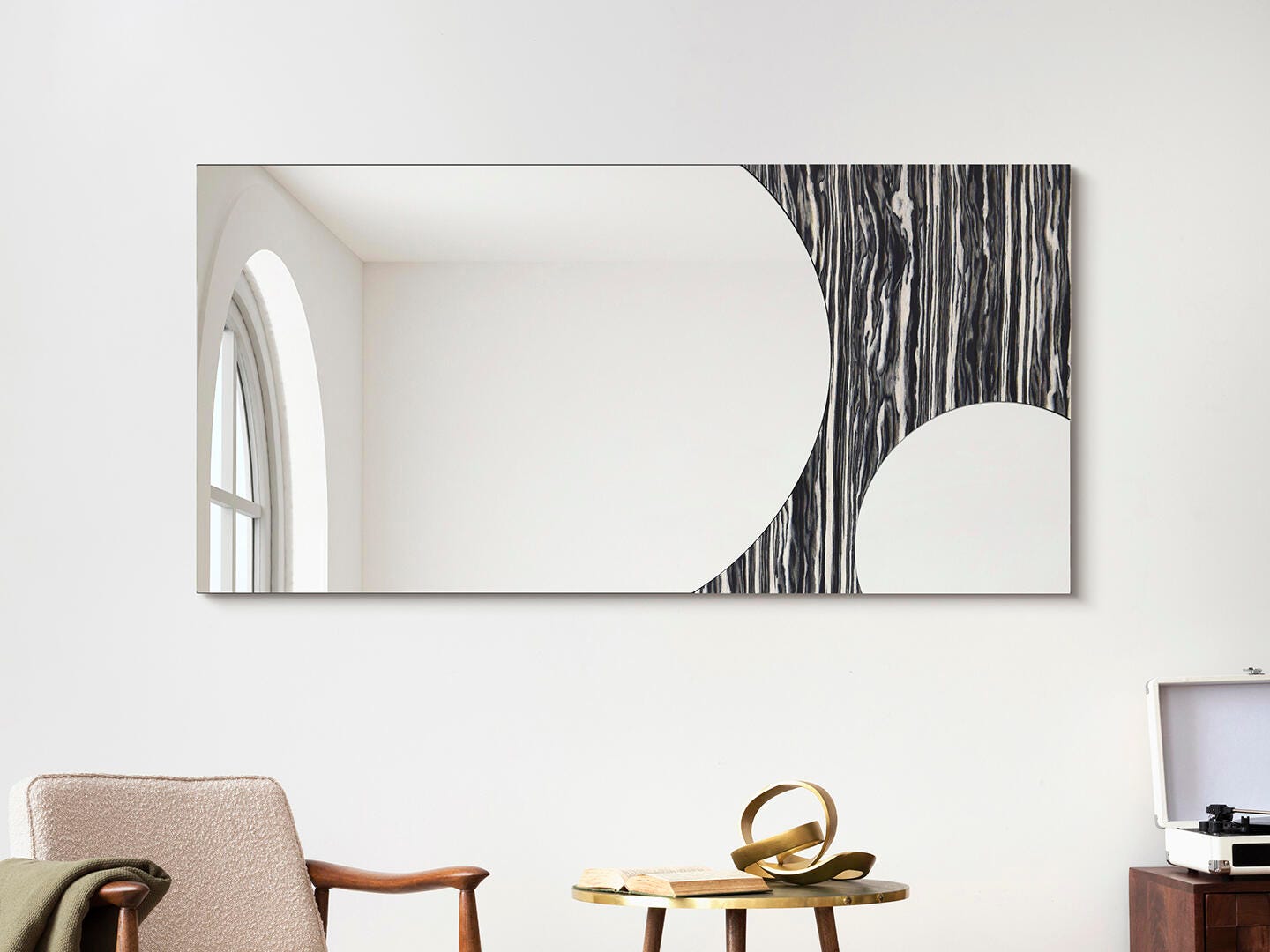 Empire Art Direct Harmony Wall Mirror Exotica, , large
