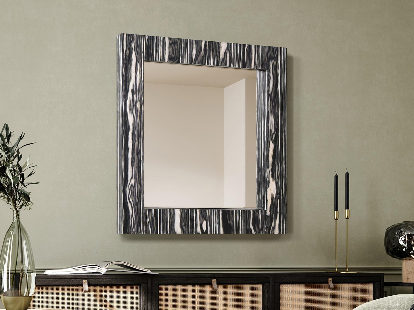 Empire Art Direct Elegance Wall Mirror Beveled, , large